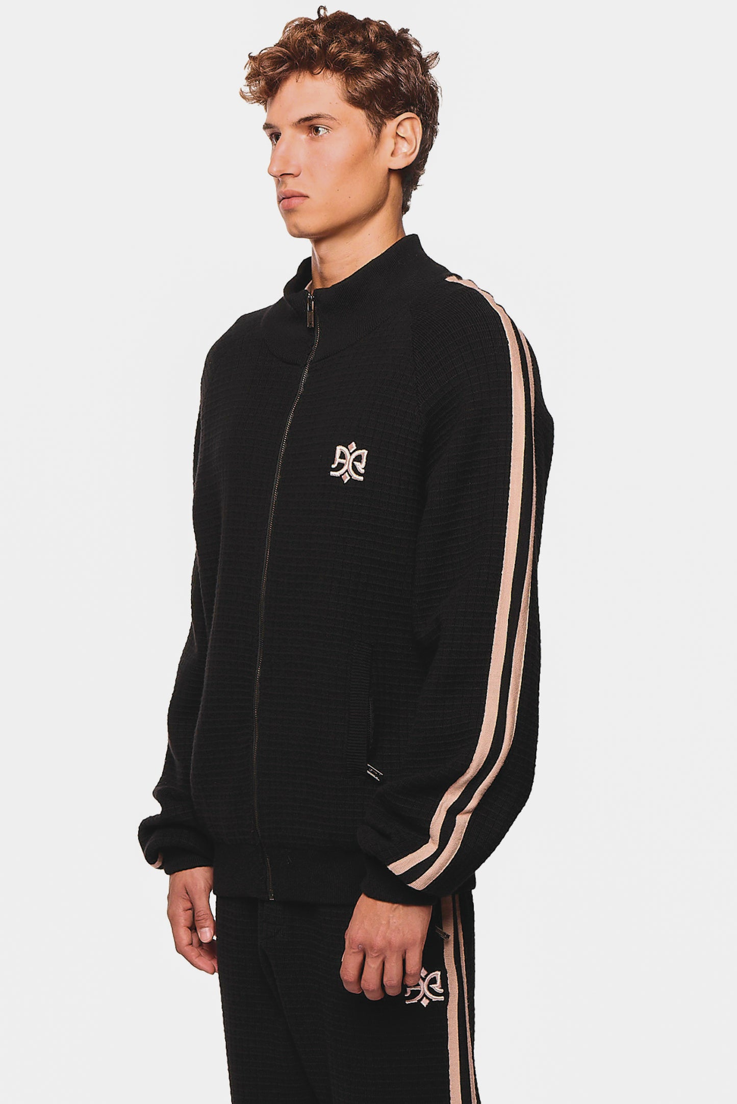 Cotton 638 Waffle Black Top