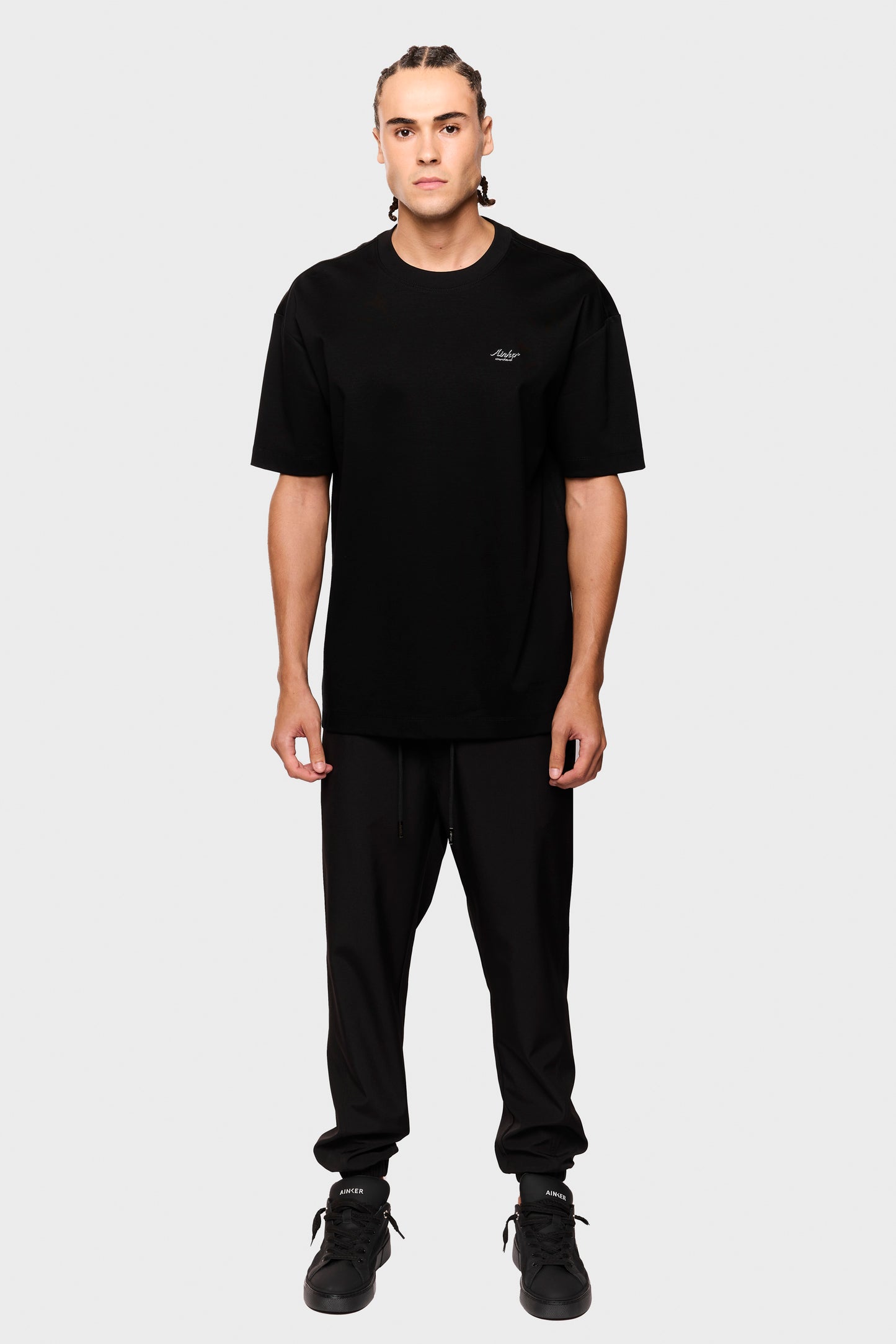 Mercerized 540 Black T-Shirt