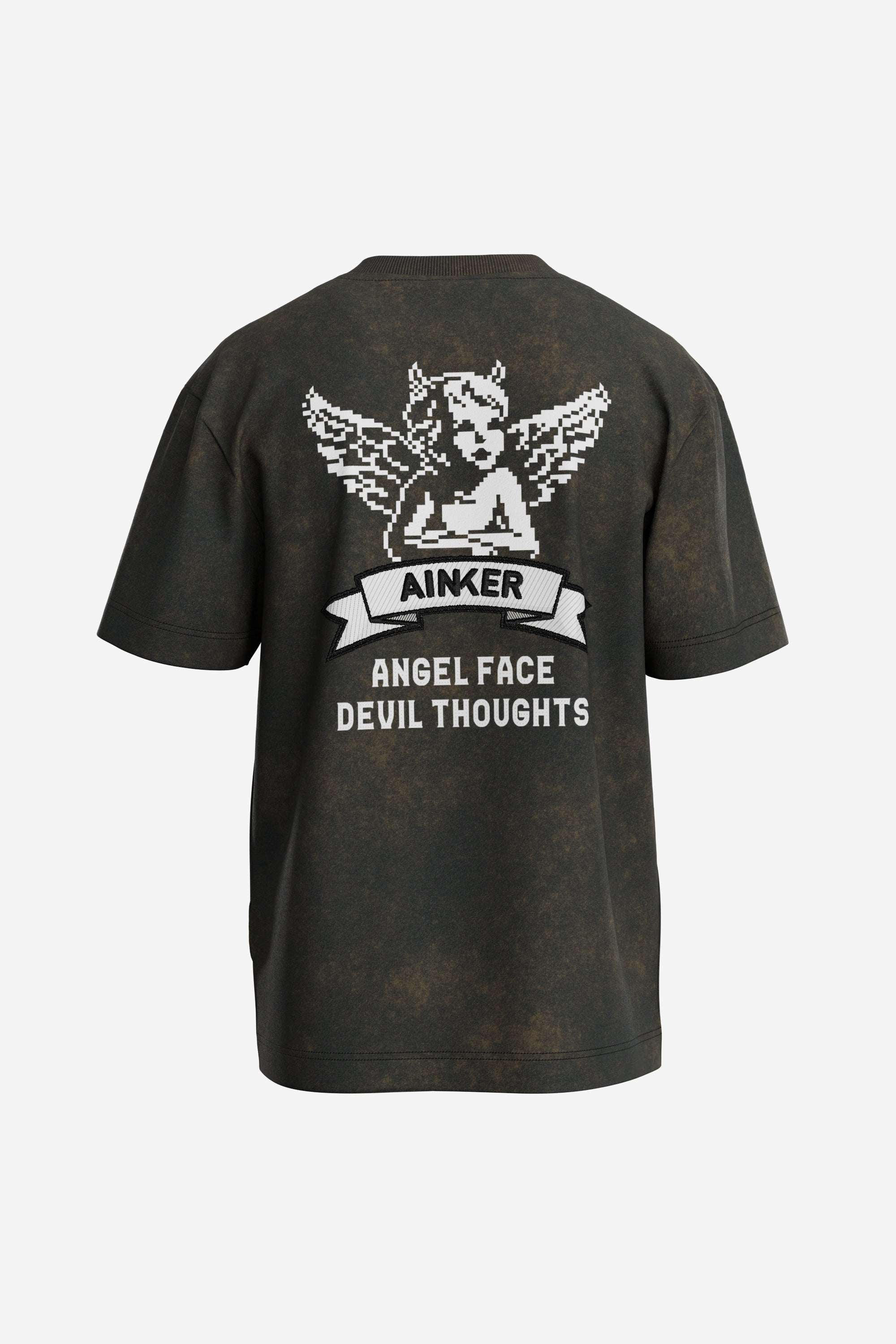 Angel Brown Wash T-Shirt