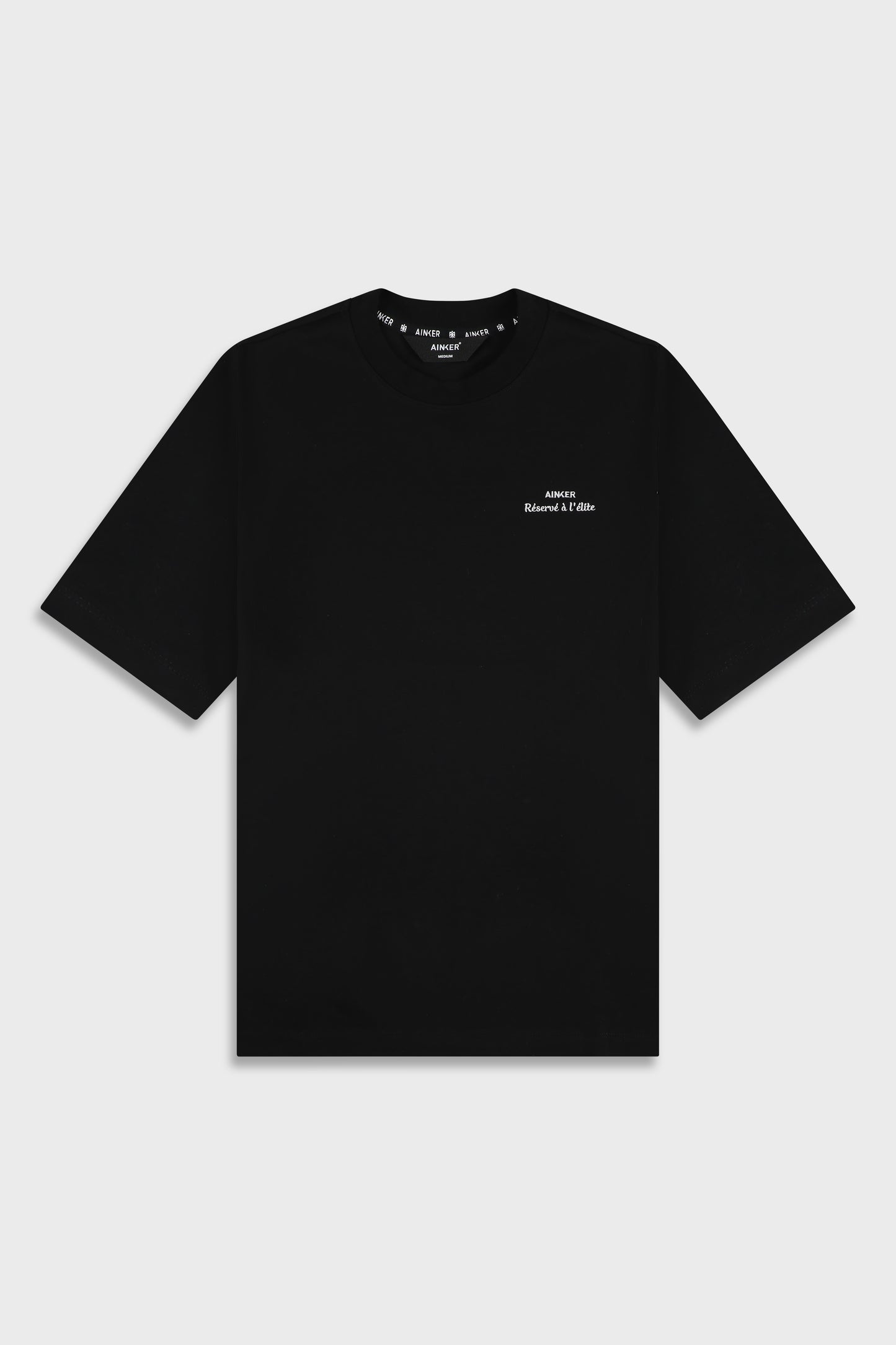 Mercerized 727 Black T-Shirt
