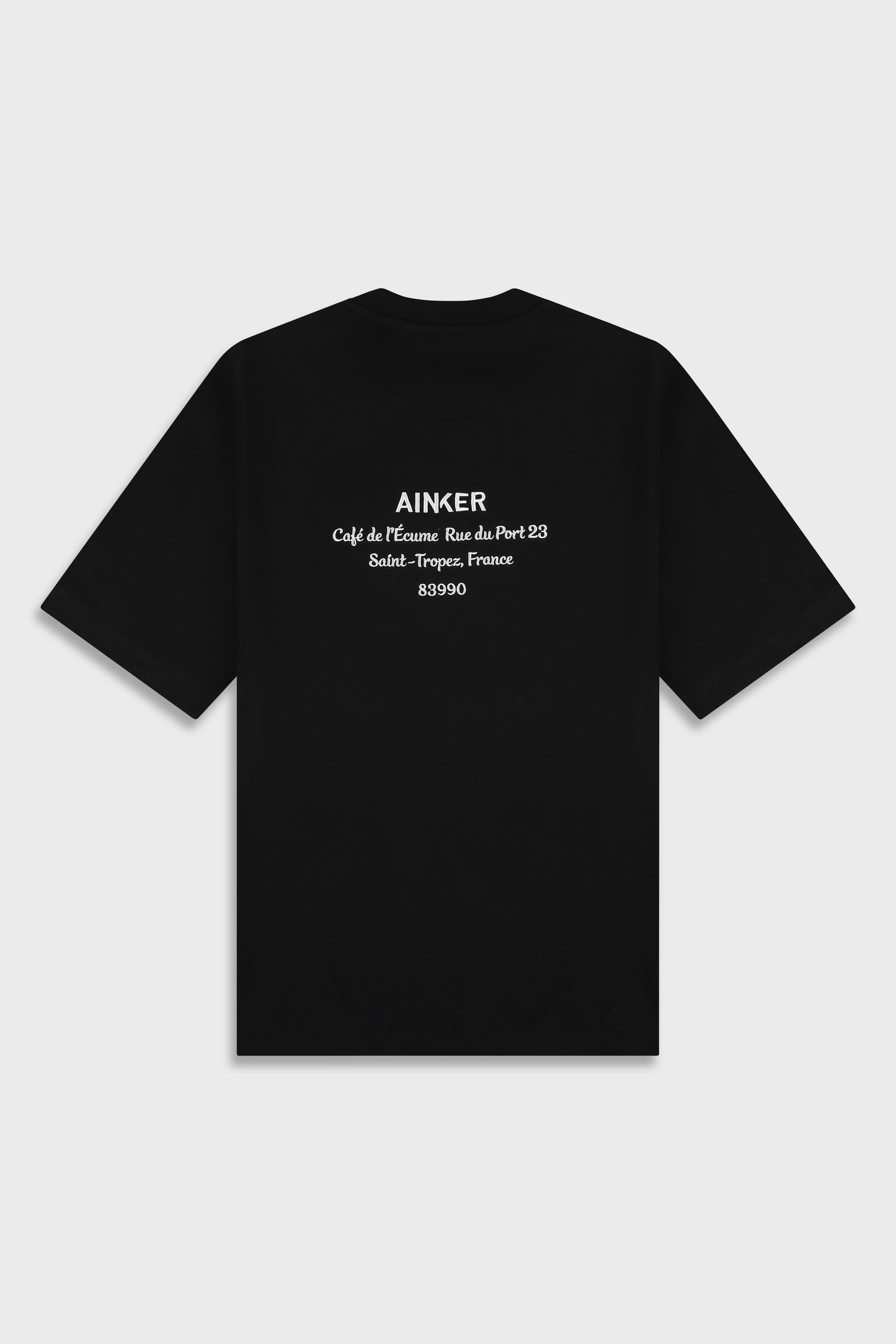 Mercerized 727 Black T-Shirt