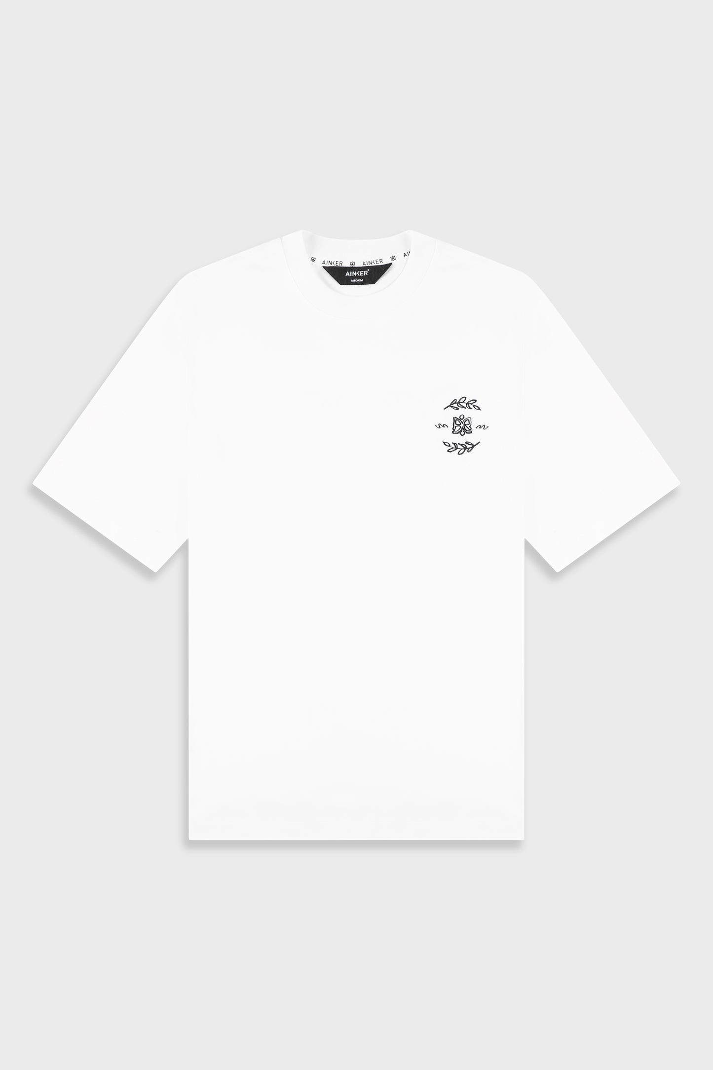 Mercerized 728 White T-Shirt