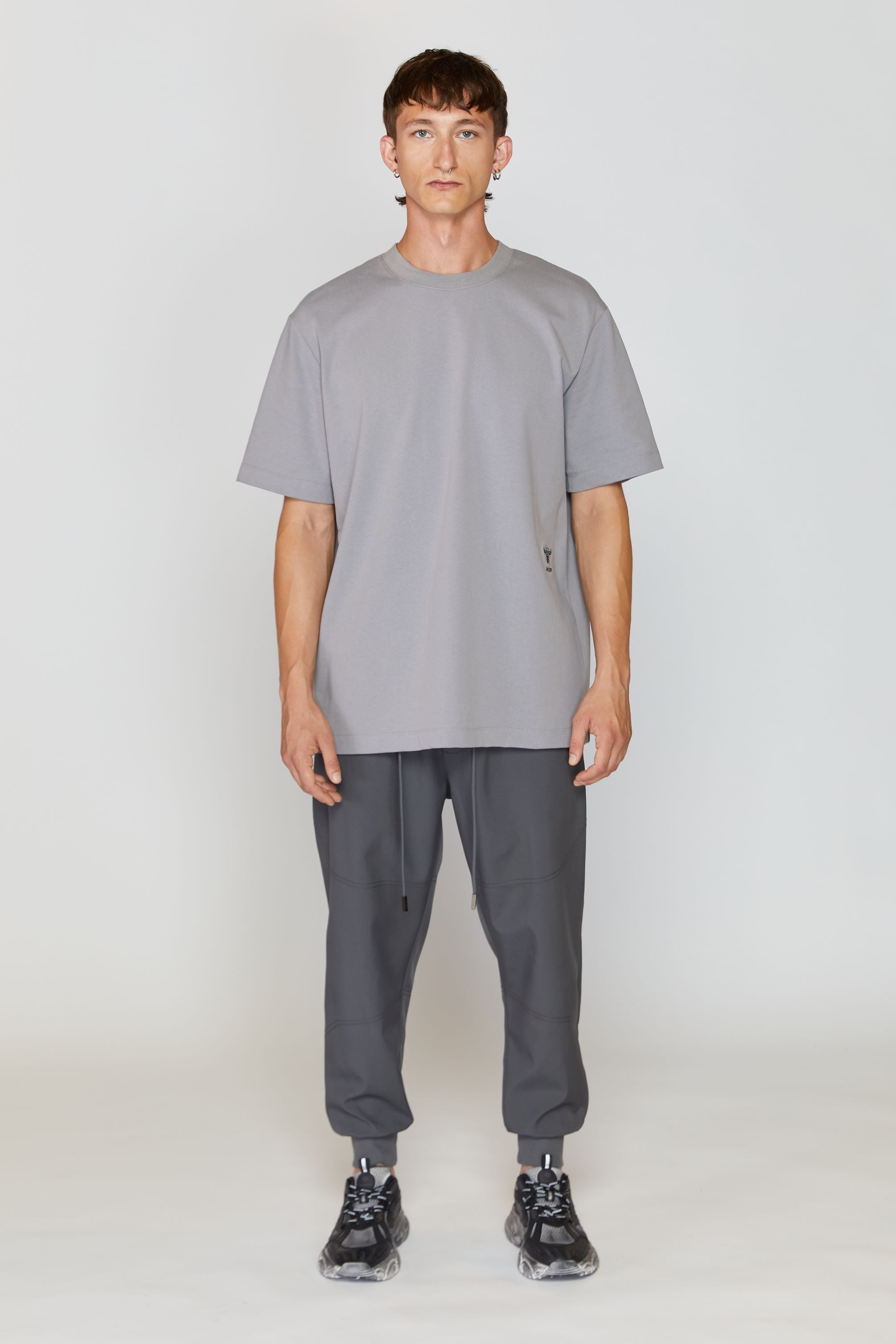 AINKER BEE COTTON GREY T-Shirt