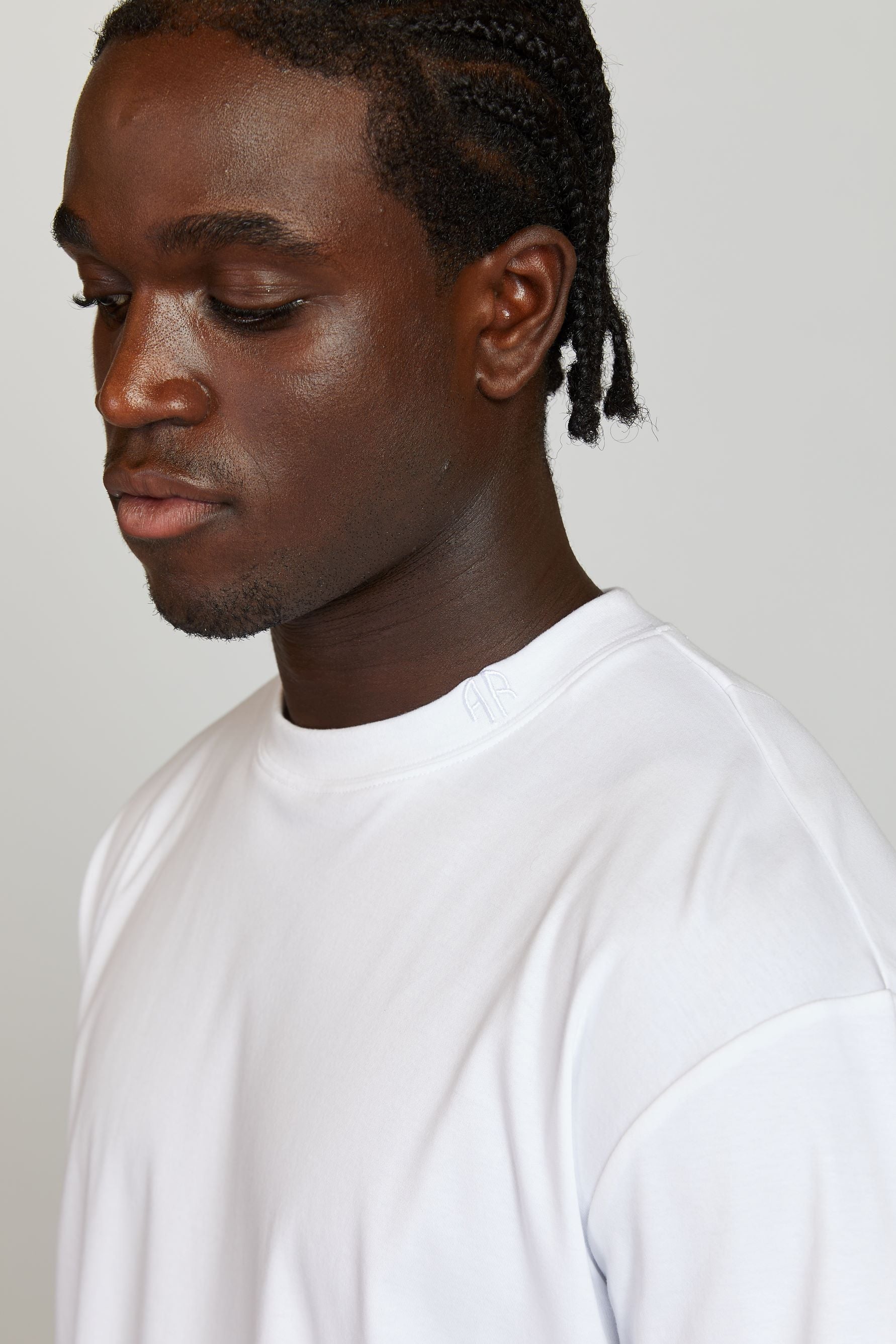 AINKER 005 WHITE LONG T-SHIRT