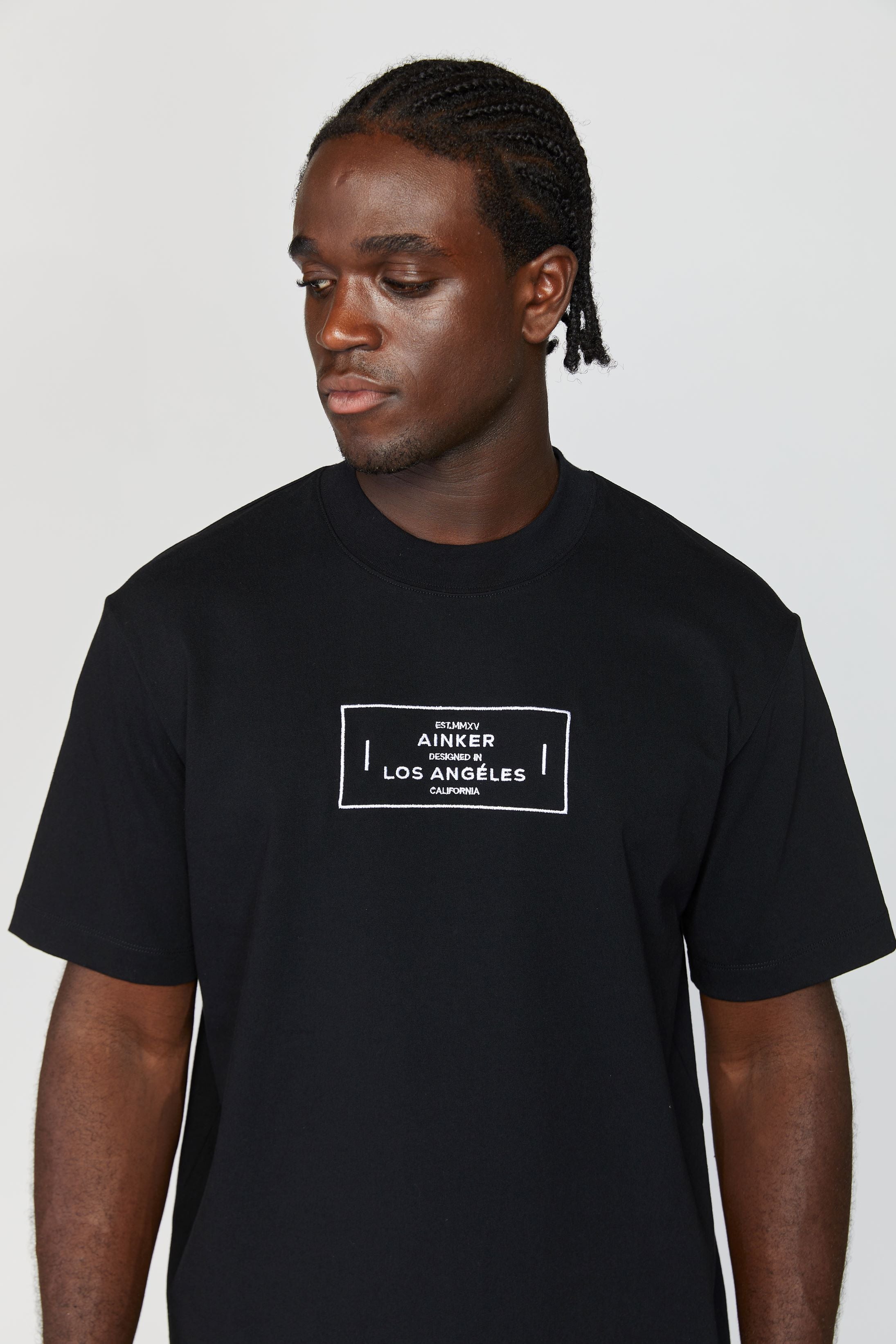 AINKER CALIFORNIA BLACK T-Shirt