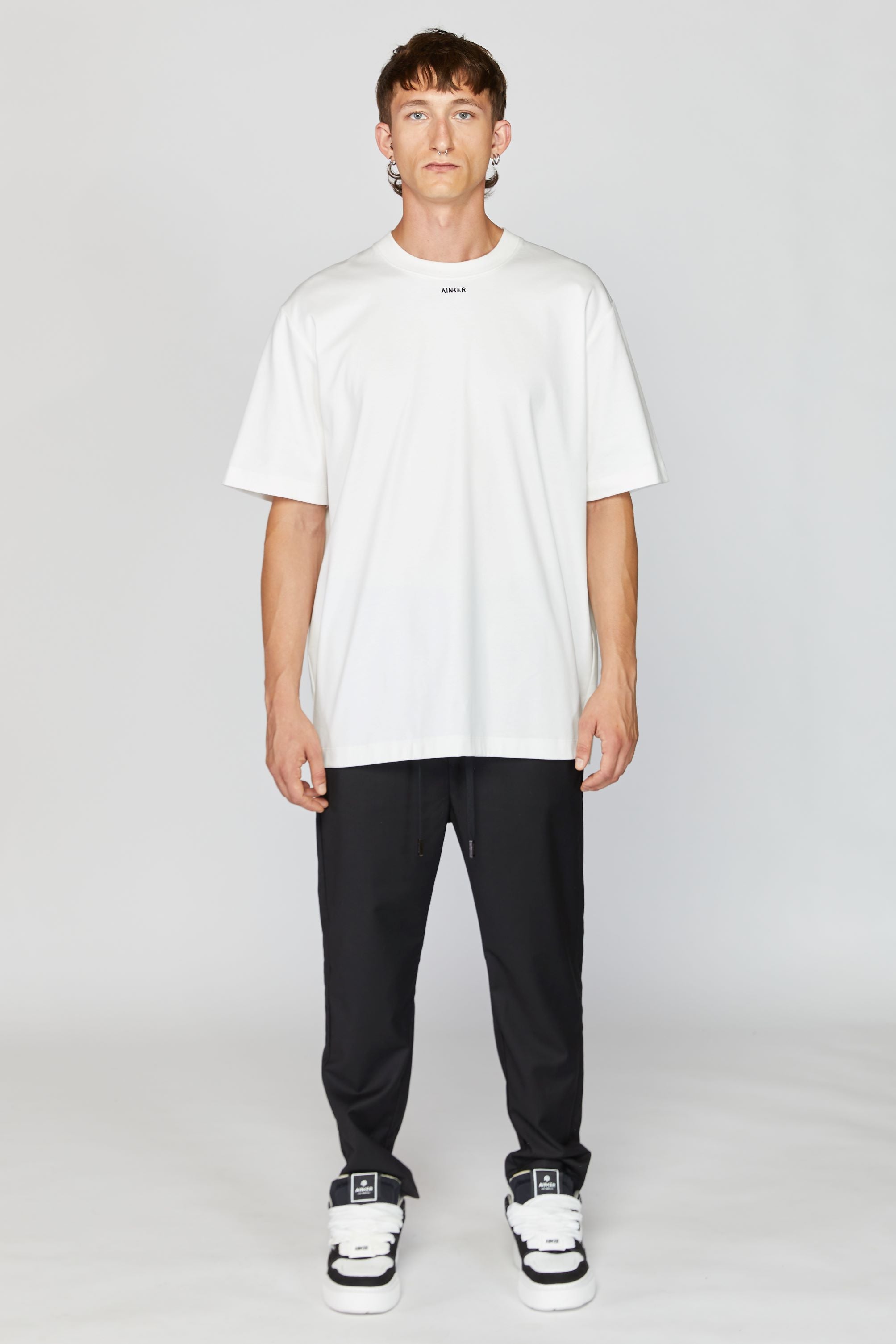 AINKER WHITE T-Shirt