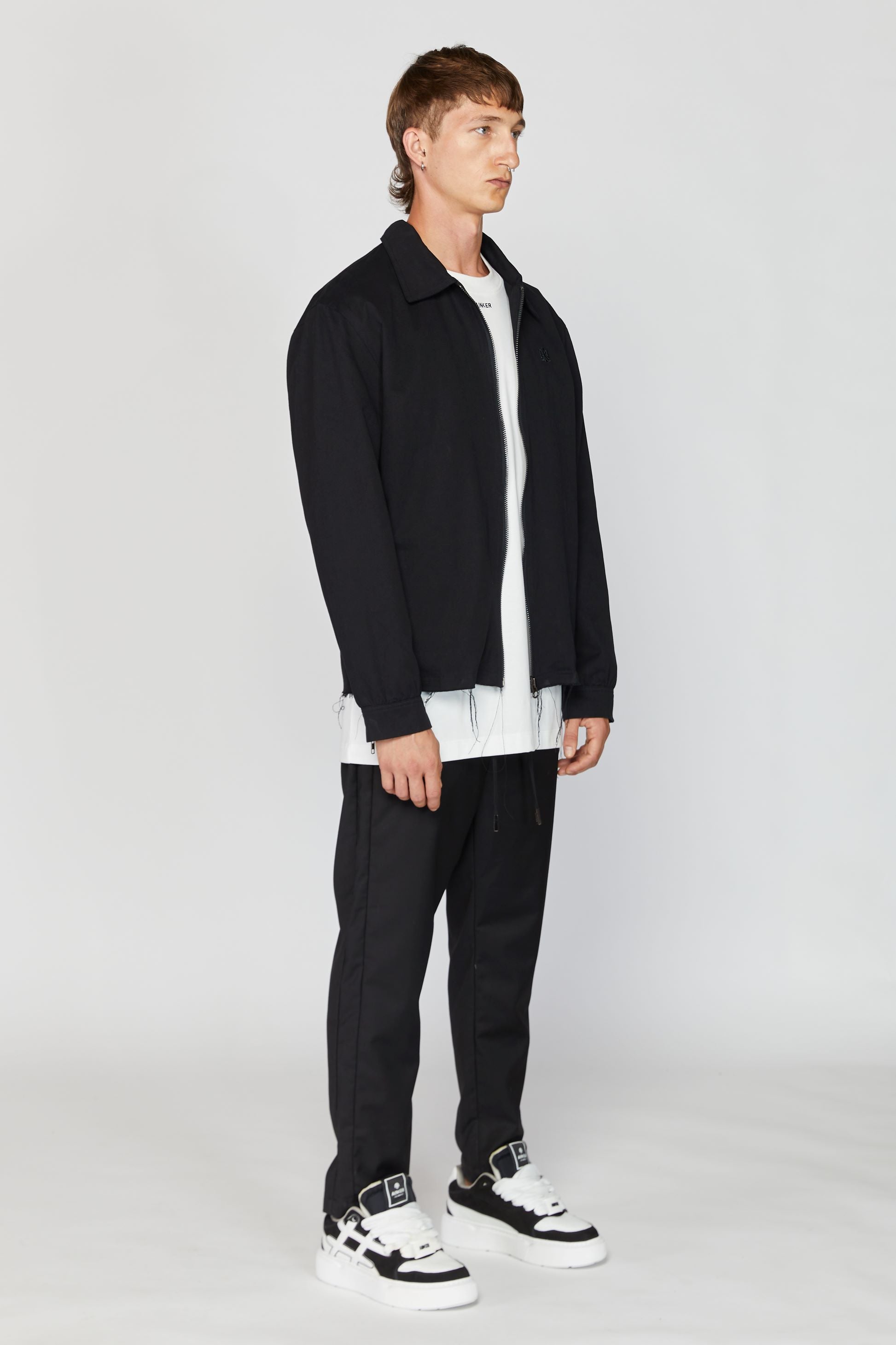 AINKER TWILL BLACK JACKET