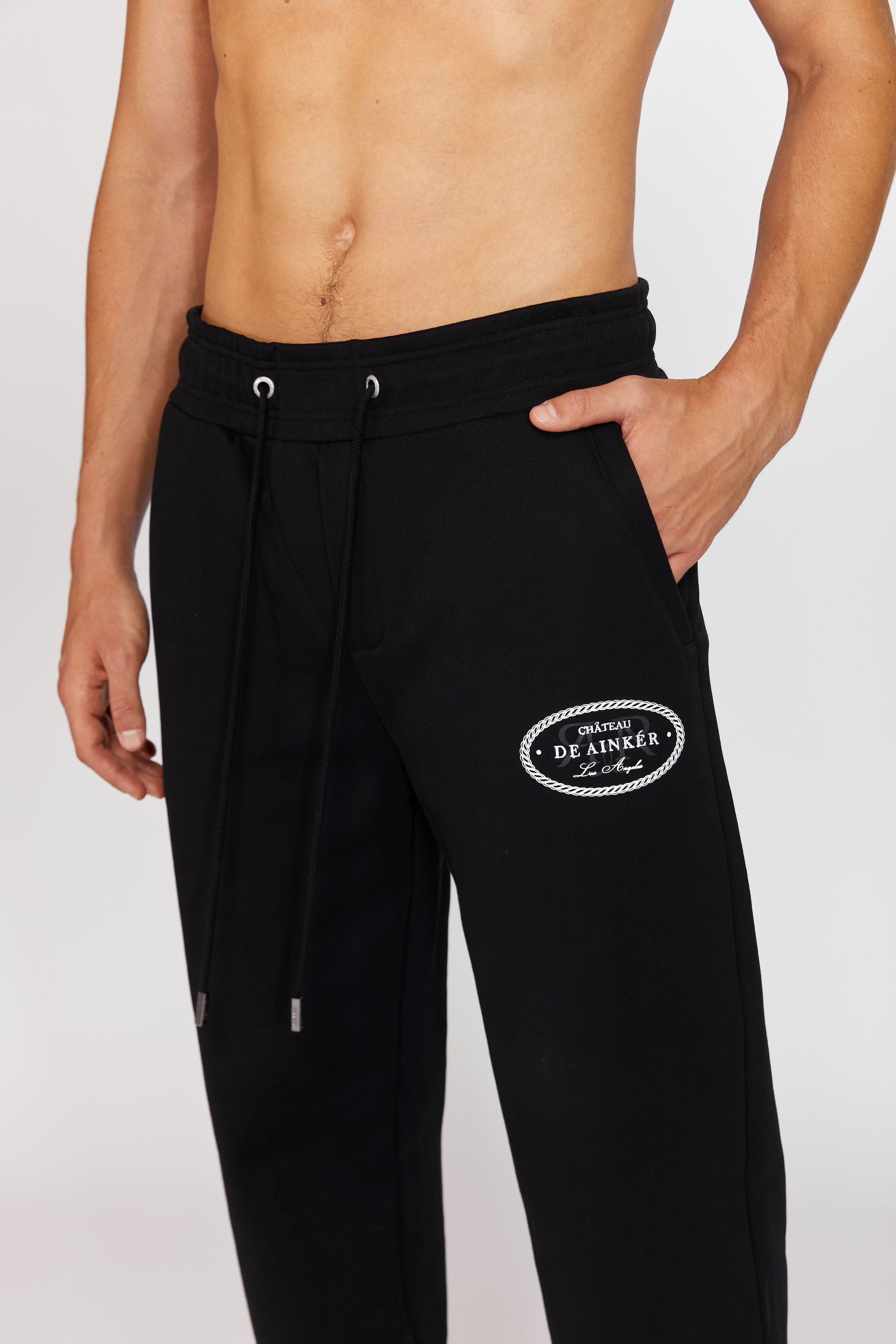 CHATEAU BLACK SWEATPANTS