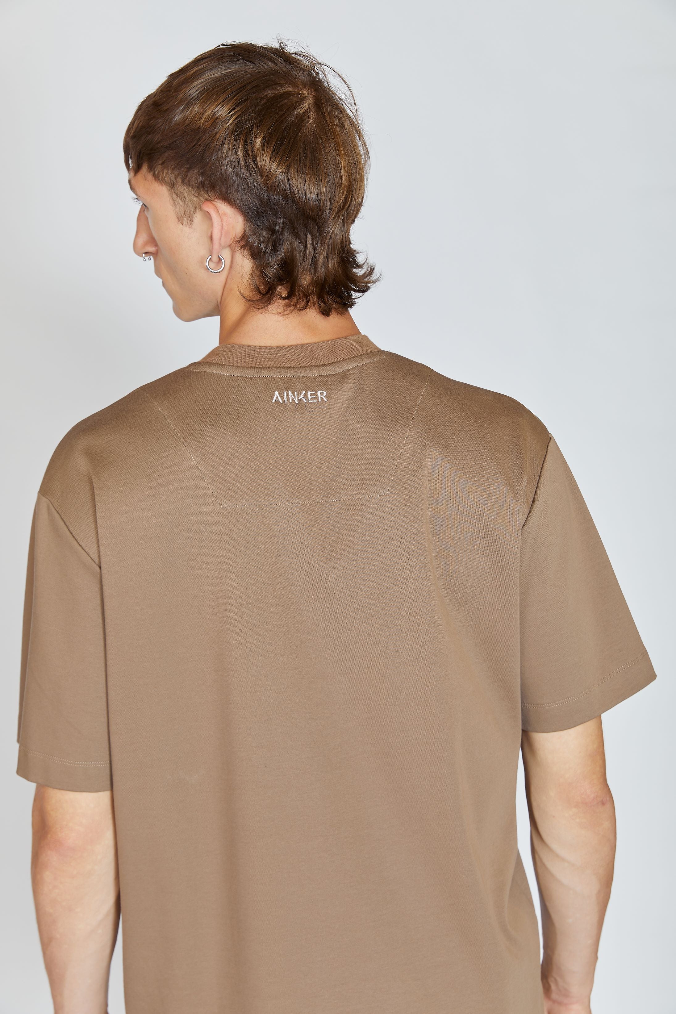 AINKER Mocha Logo T-Shirt