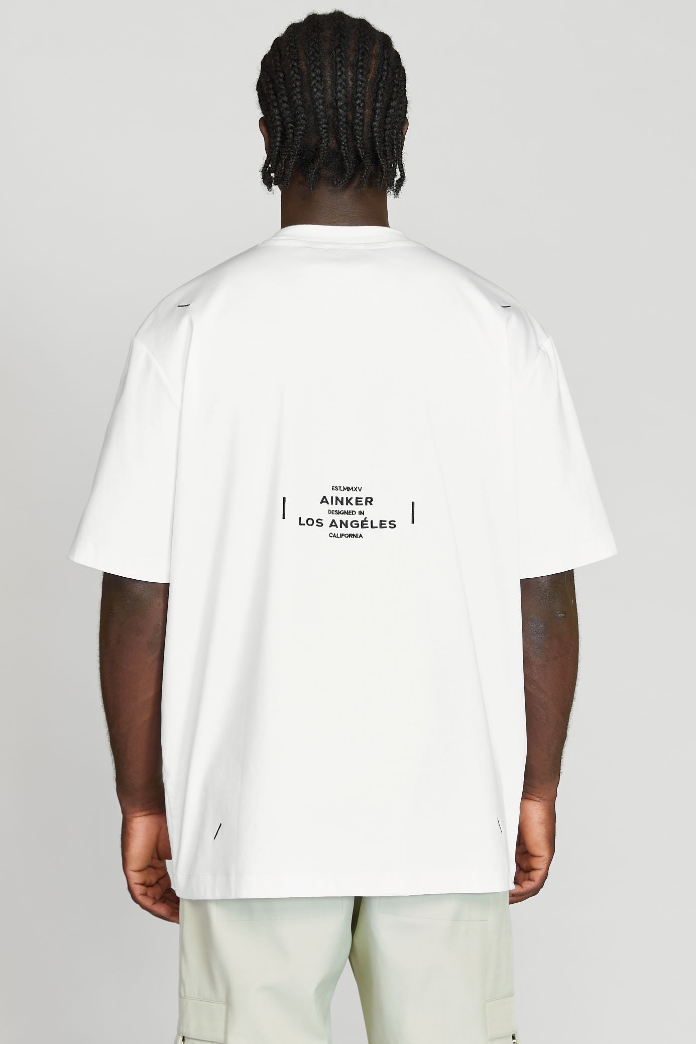 AINKER White AR T-Shirt