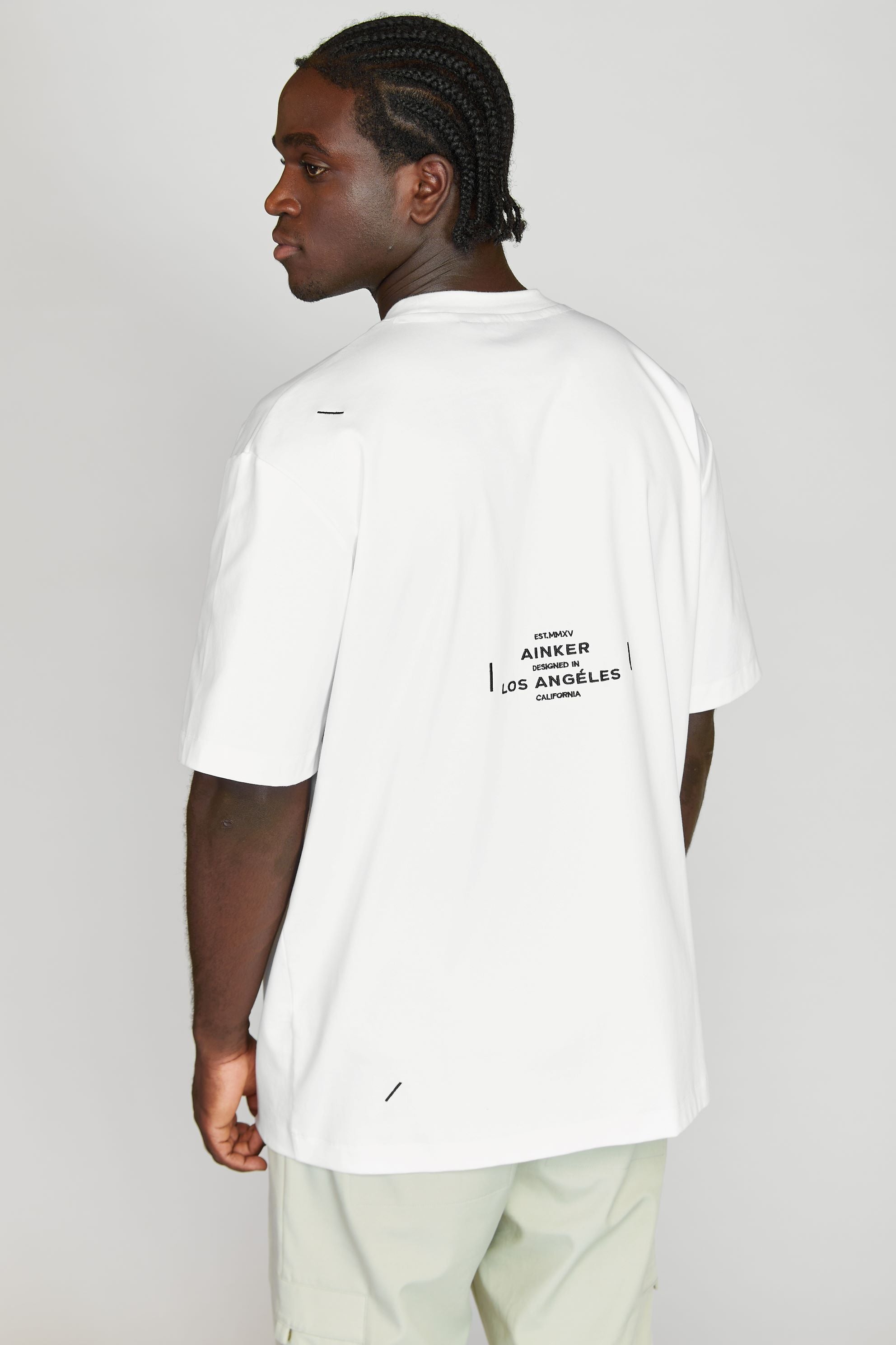 AINKER White AR T-Shirt