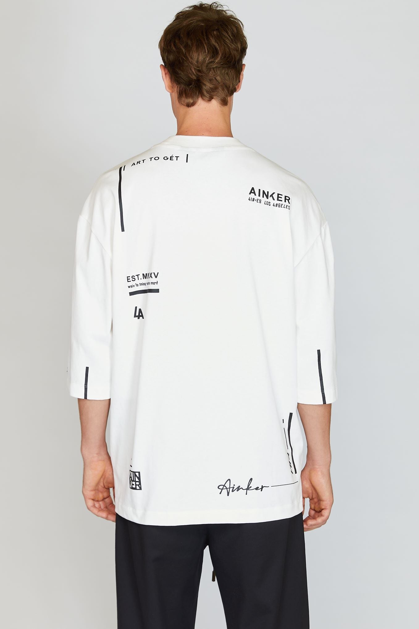 AINKER JAPAN WHITE T-SHIRT