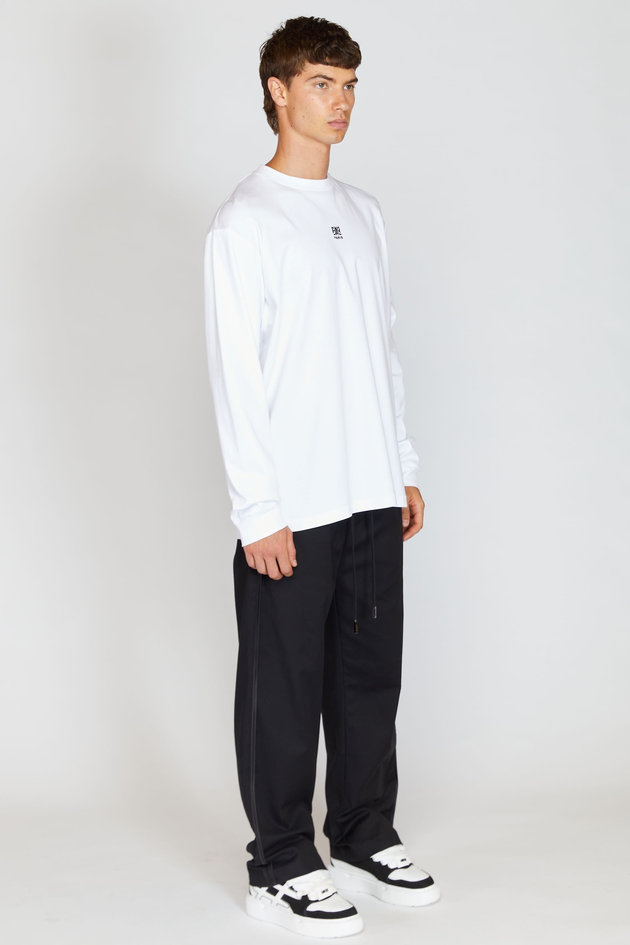 AR WHITE LONG T-SHIRT