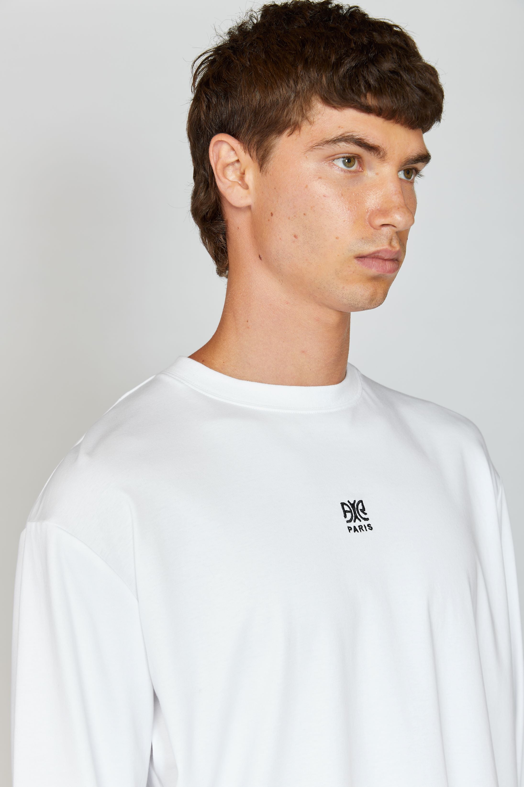 AR WHITE LONG T-SHIRT