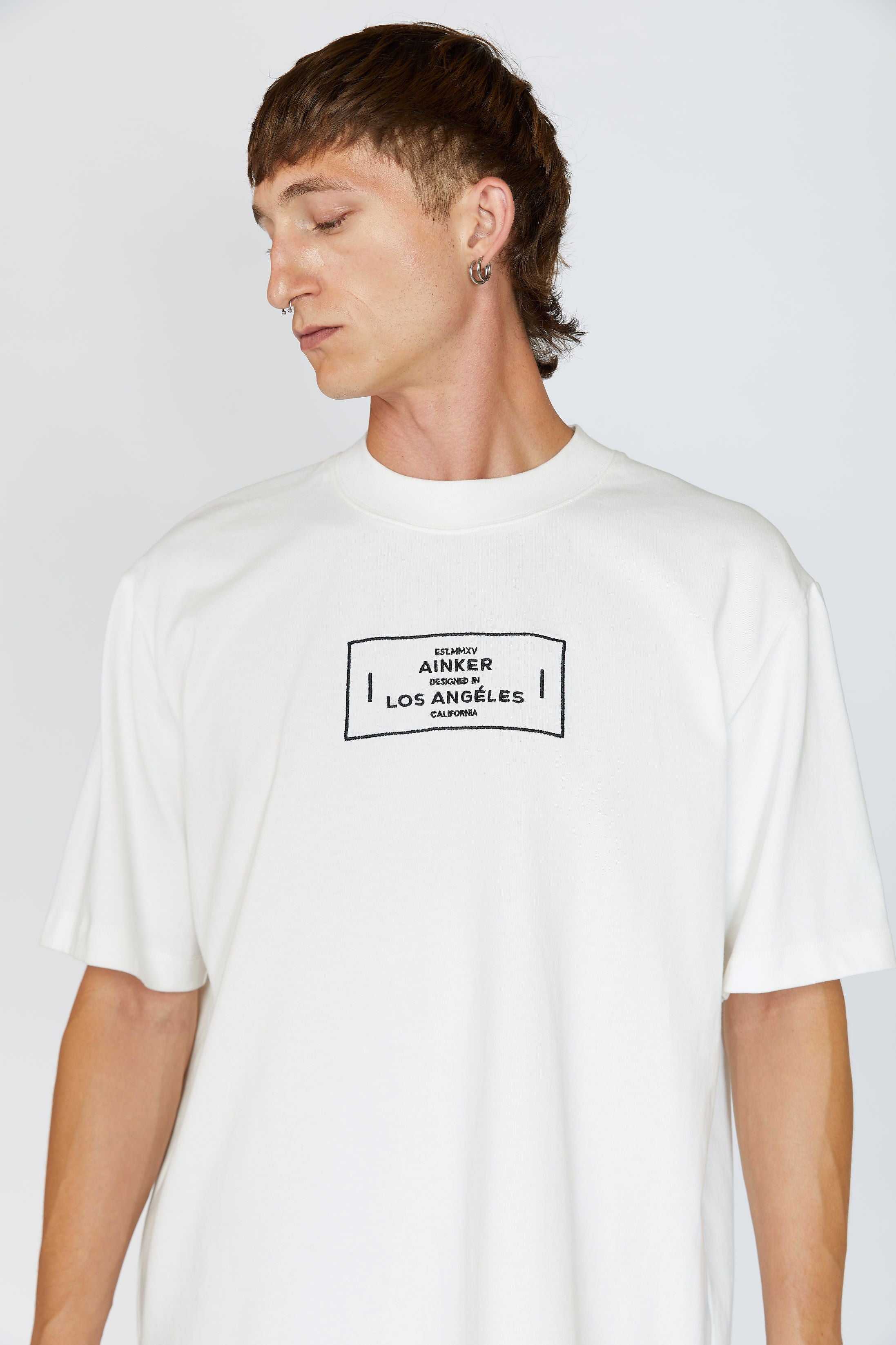 AINKER CALIFORNIA WHITE T-Shirt