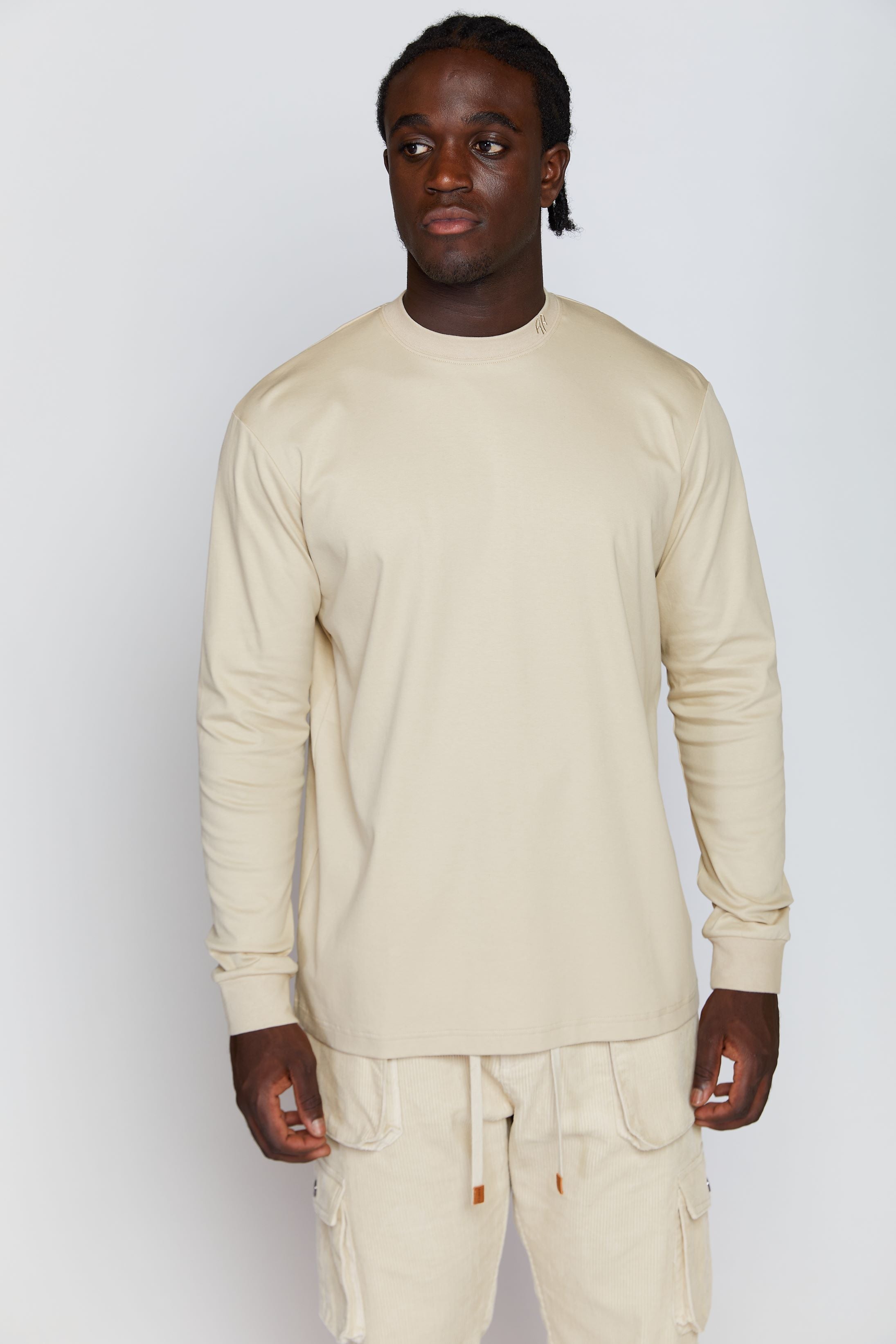 AINKER 005 CREAM LONG T-SHIRT