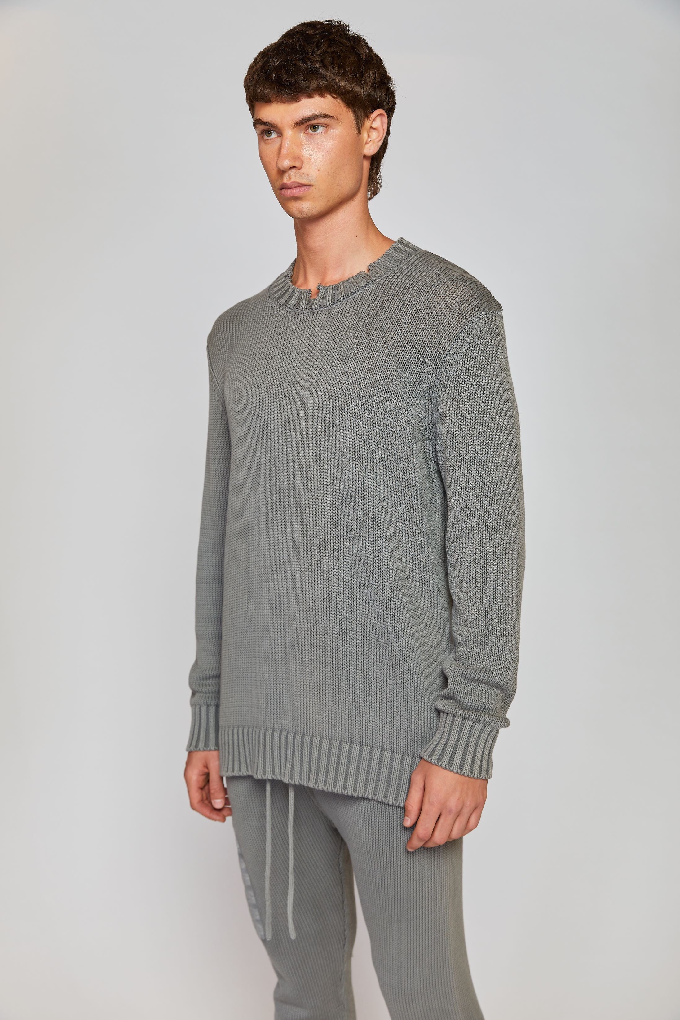 TOP GRAY KNIT