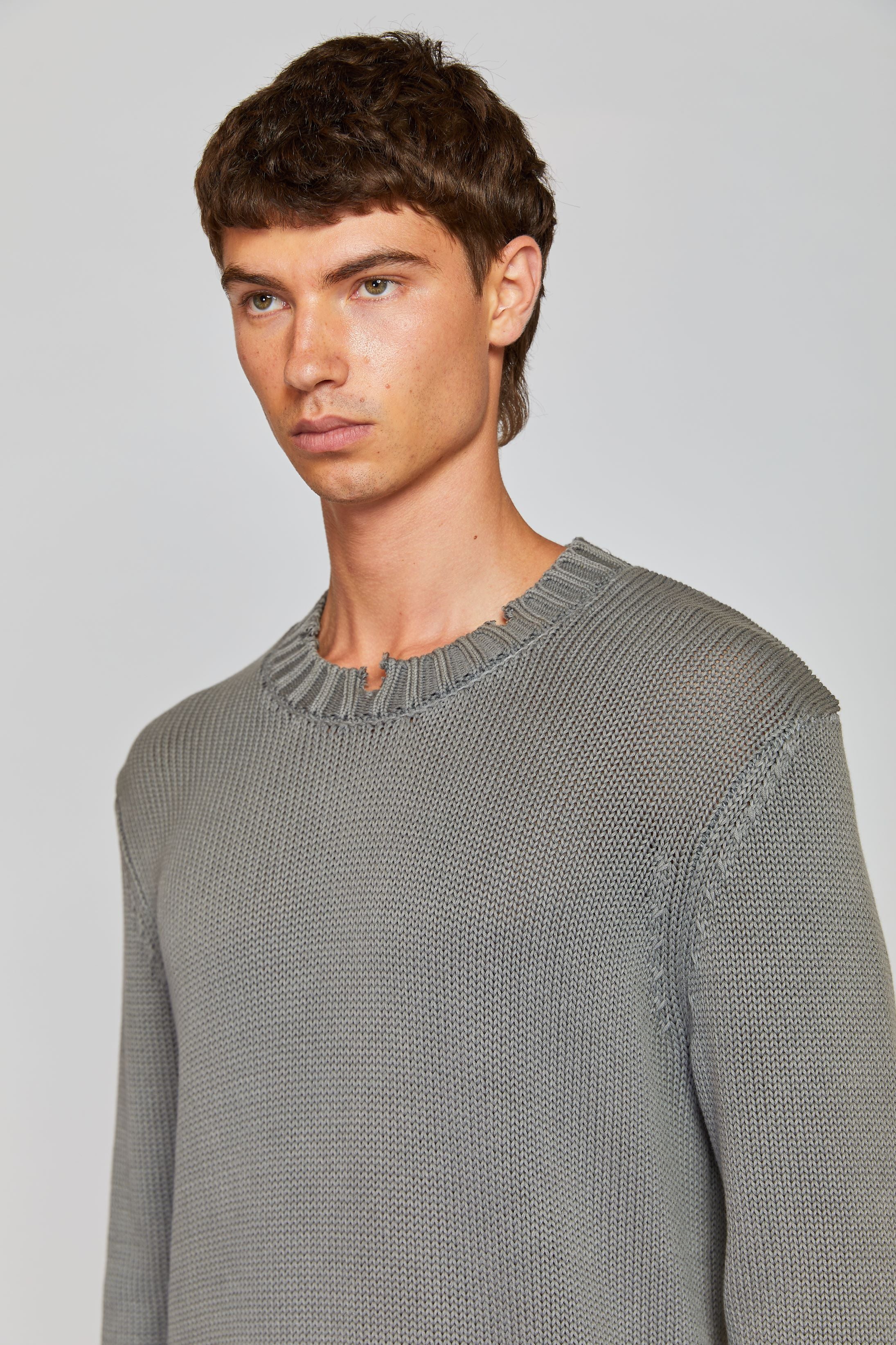 TOP GRAY KNIT