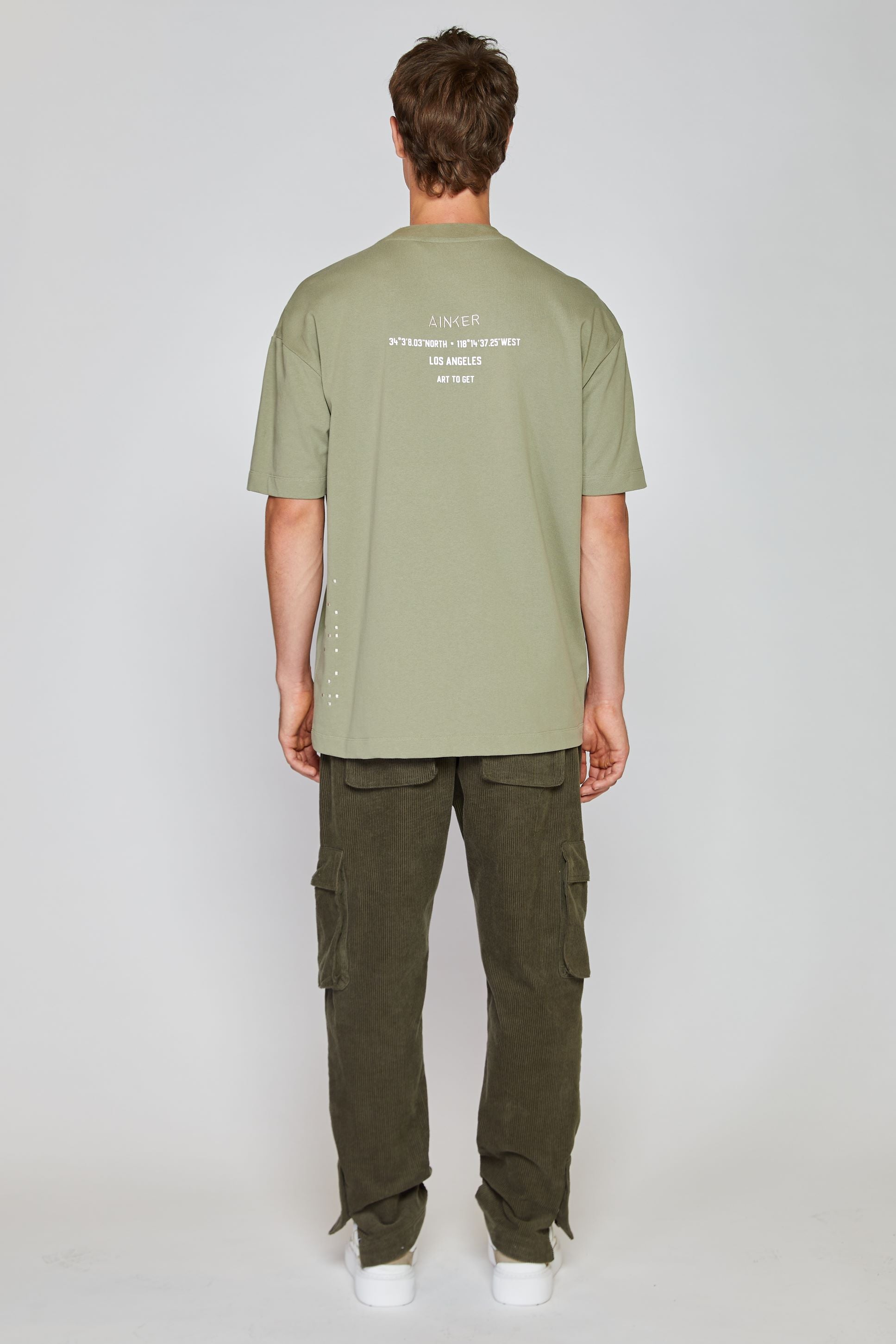 AINKER BRAILLE GREEN T-Shirt