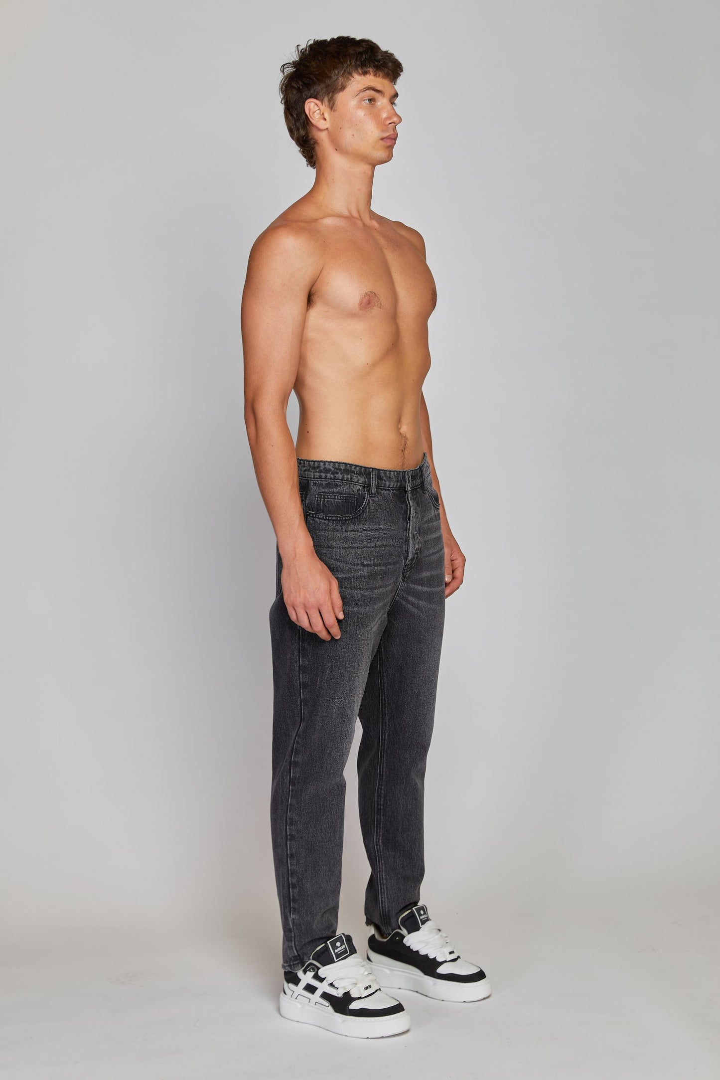 Black Straight Jeans