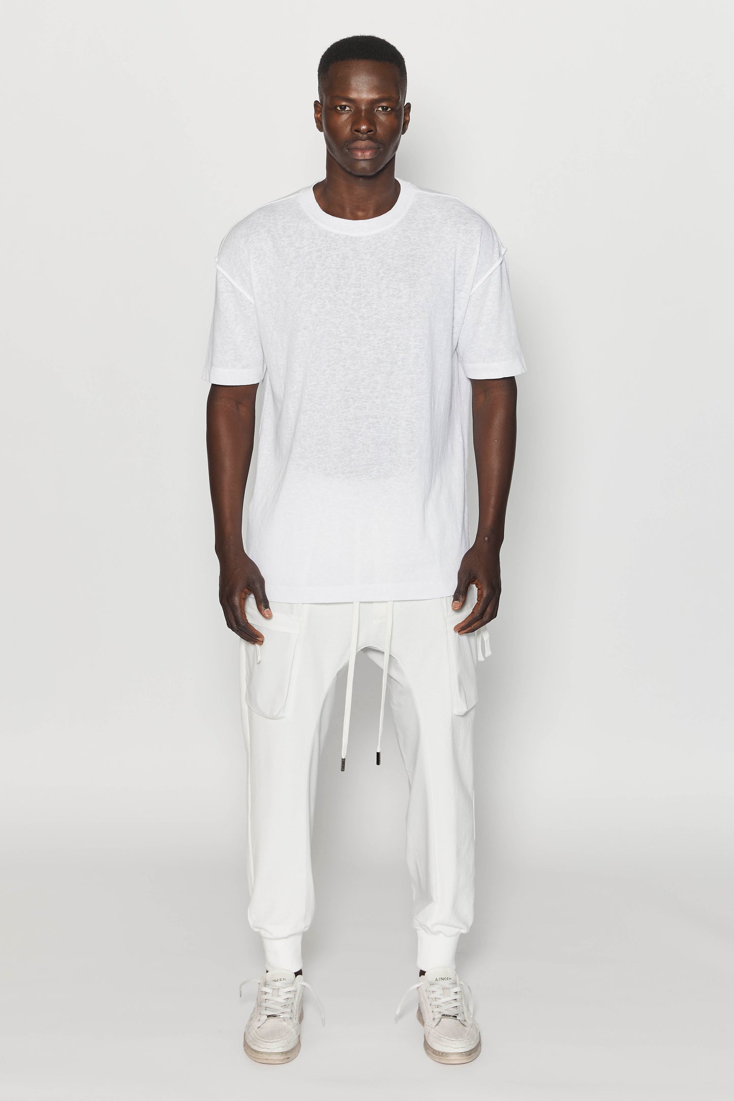 Cargo 168 White Pants