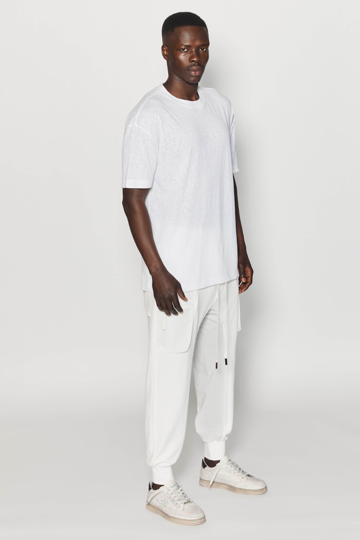White Linen 225 T-SHIRT
