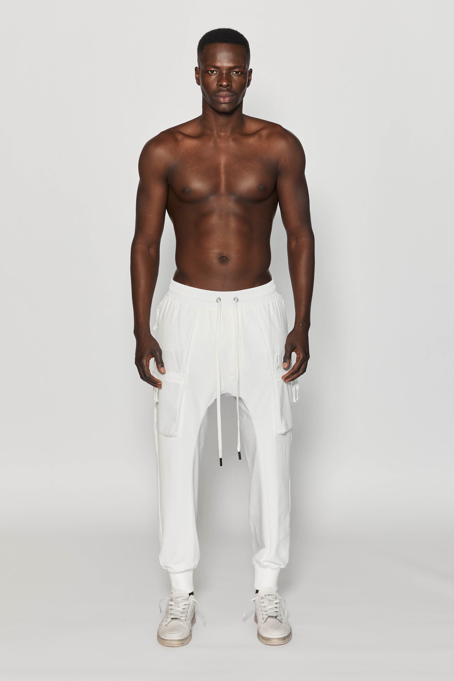 Cargo 168 White Pants