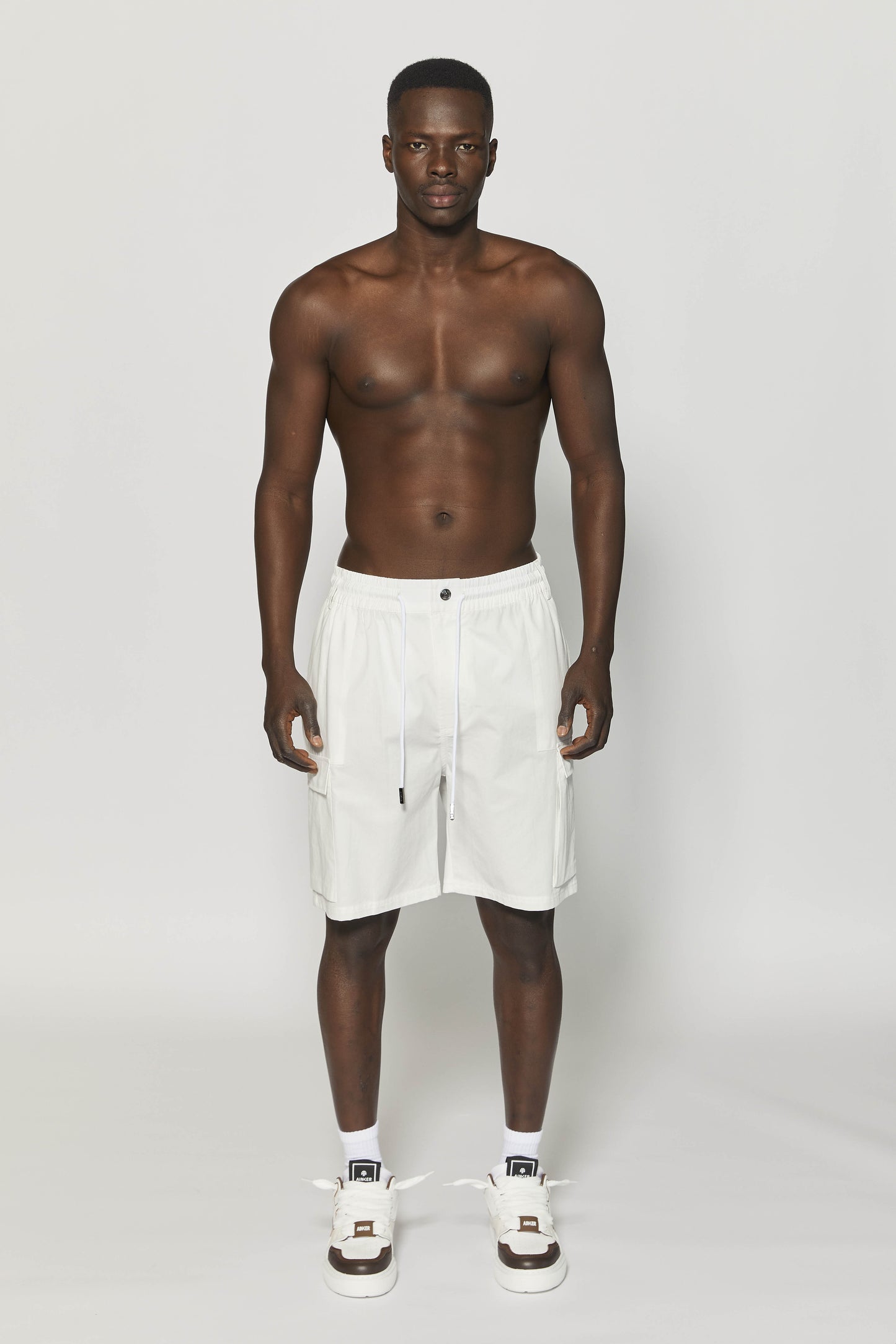 Short Cargo 279 White Pant