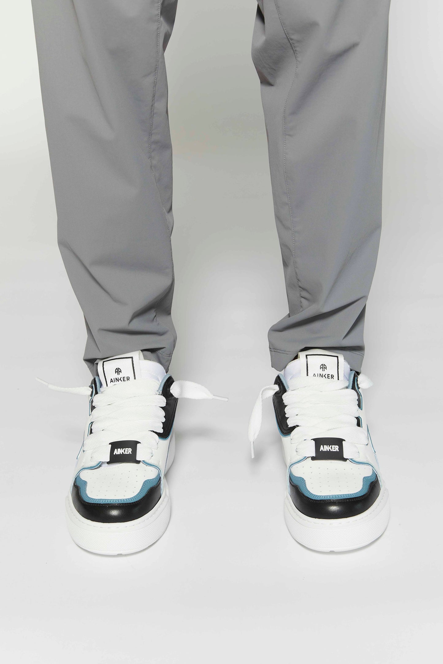 Backdoor Leather Black Blue