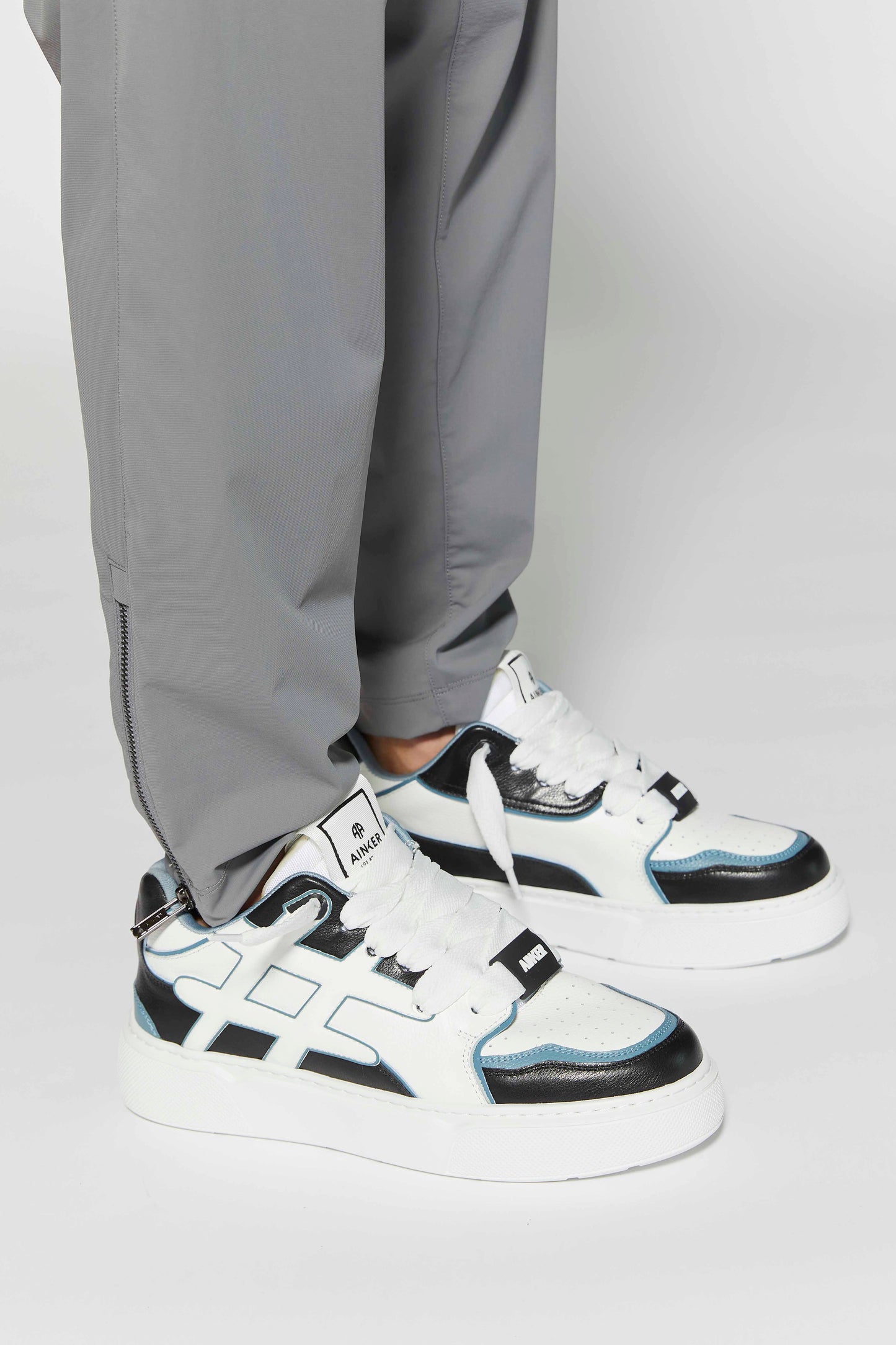 Backdoor Leather Black Blue