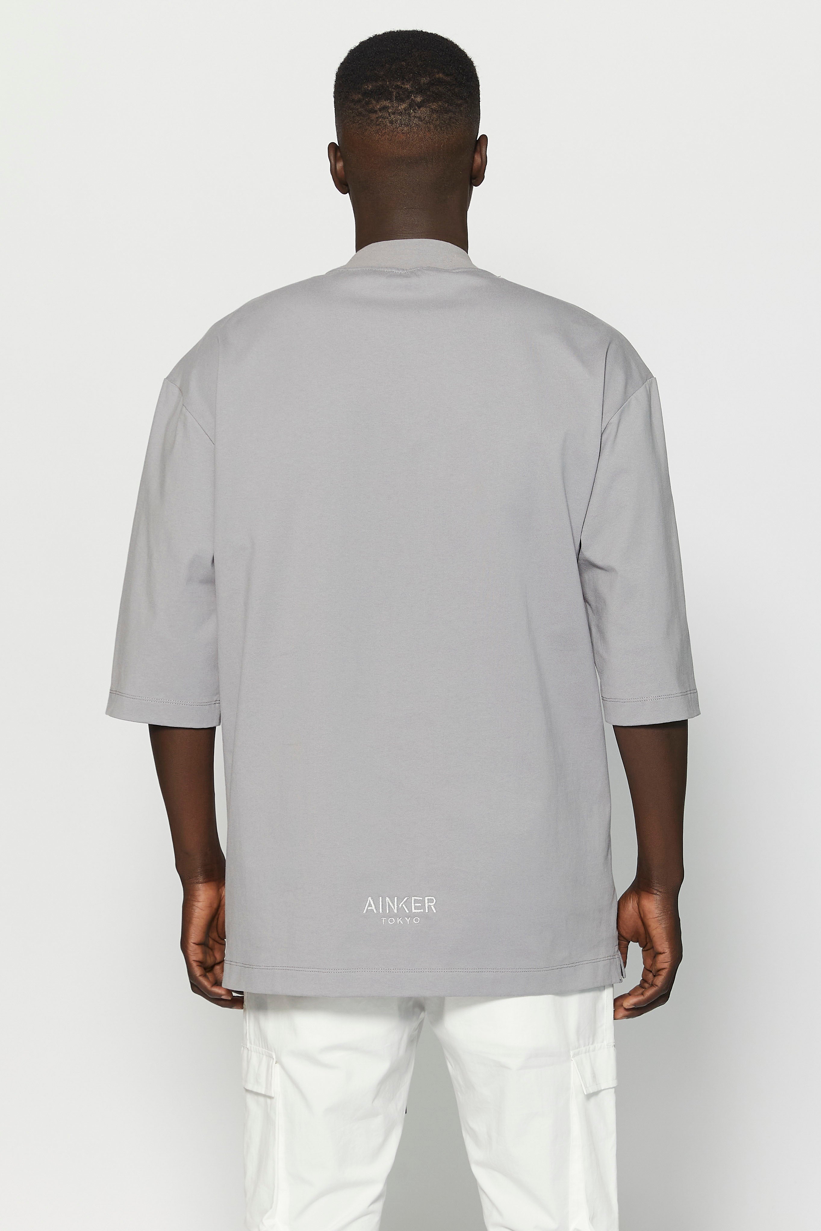 Japan Logo 216 Gray T-Shirt