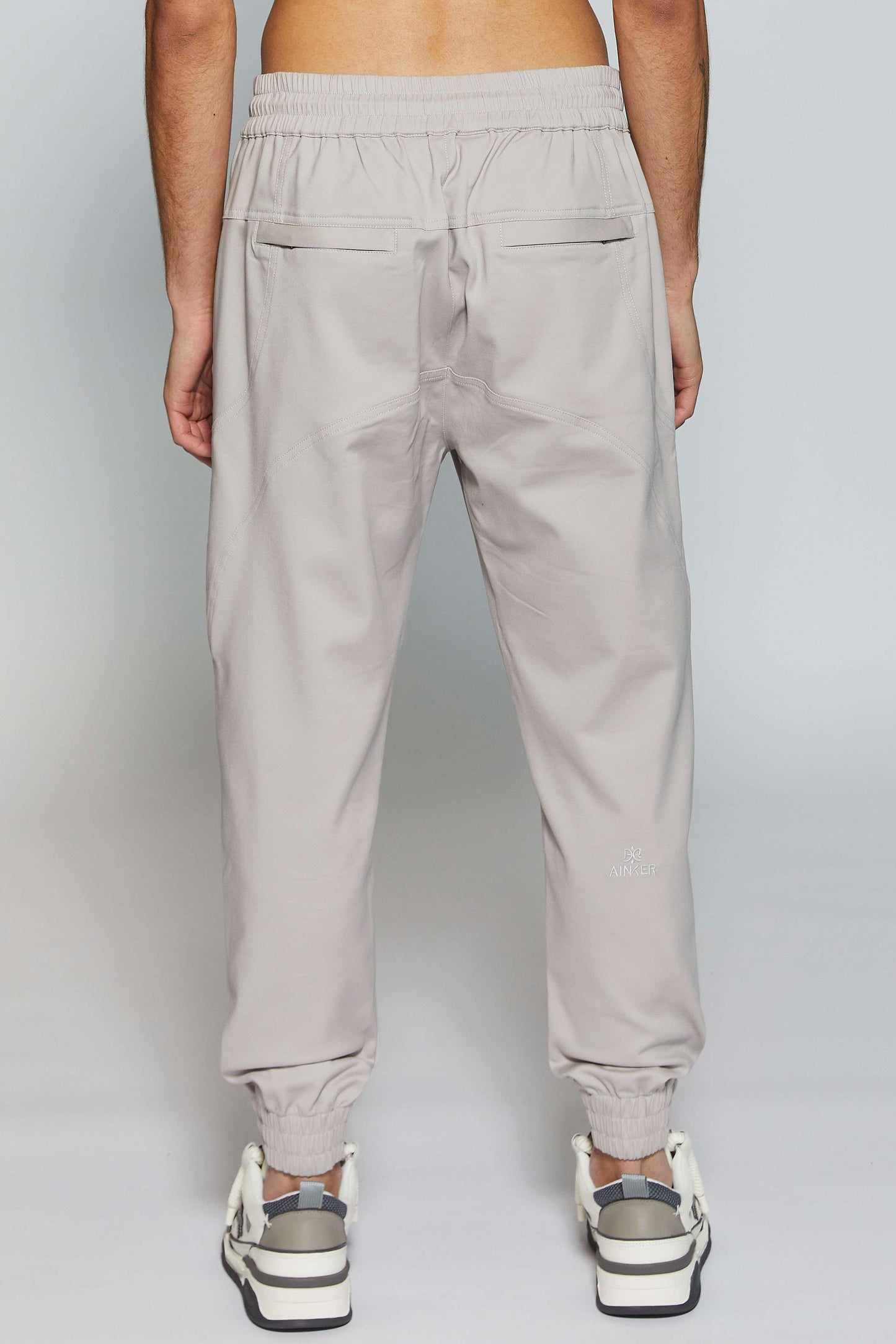 Elegant Jogging 257 Off-White Pants