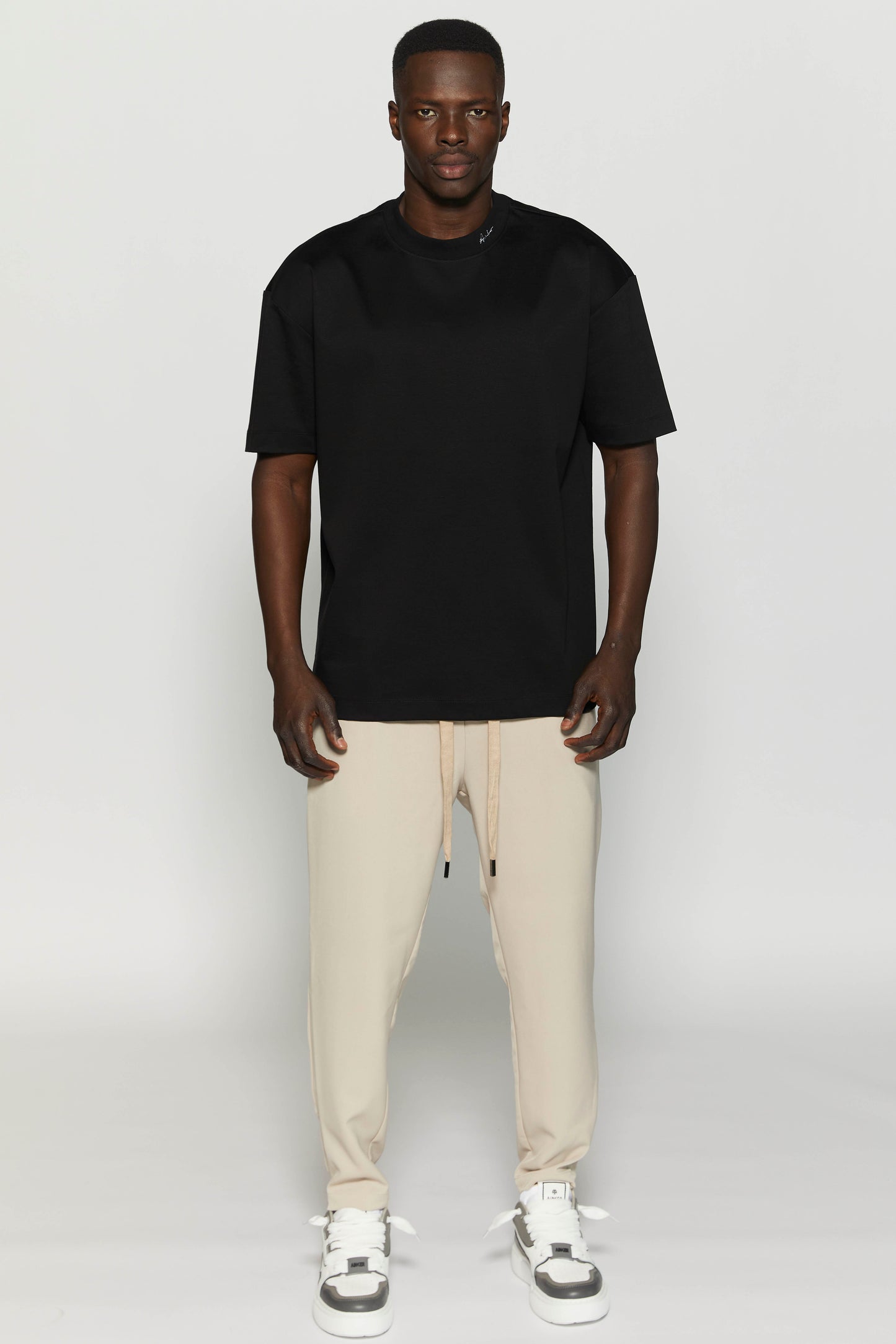 Neck 220 Black T-Shirt