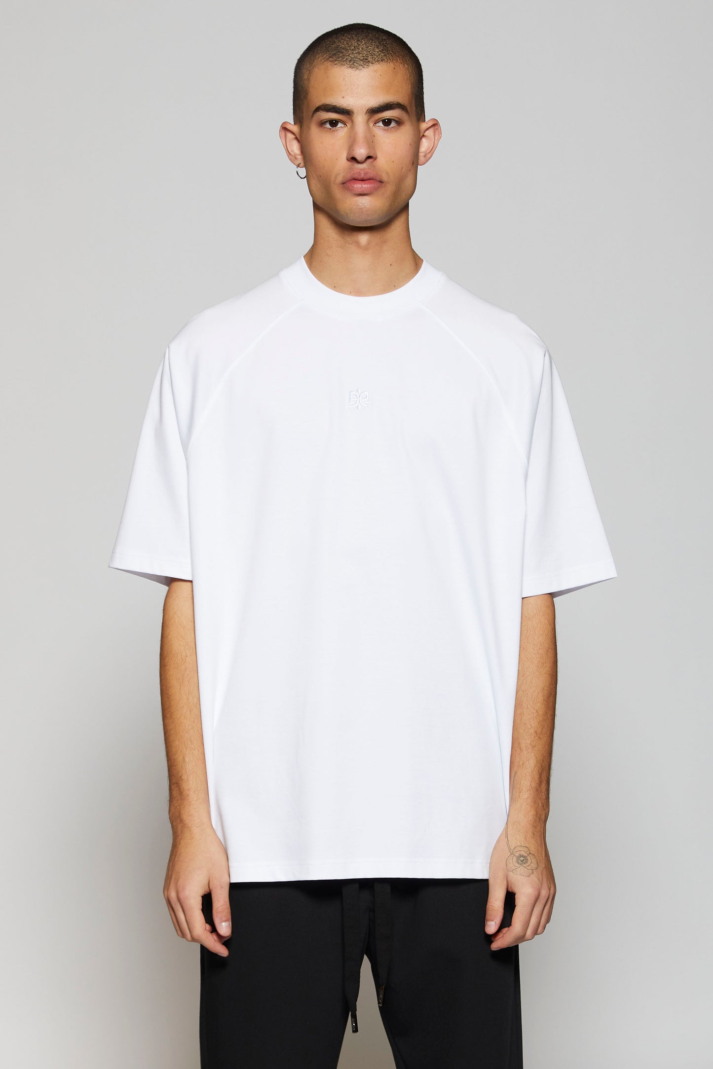 Raglan 249 White T-Shirt