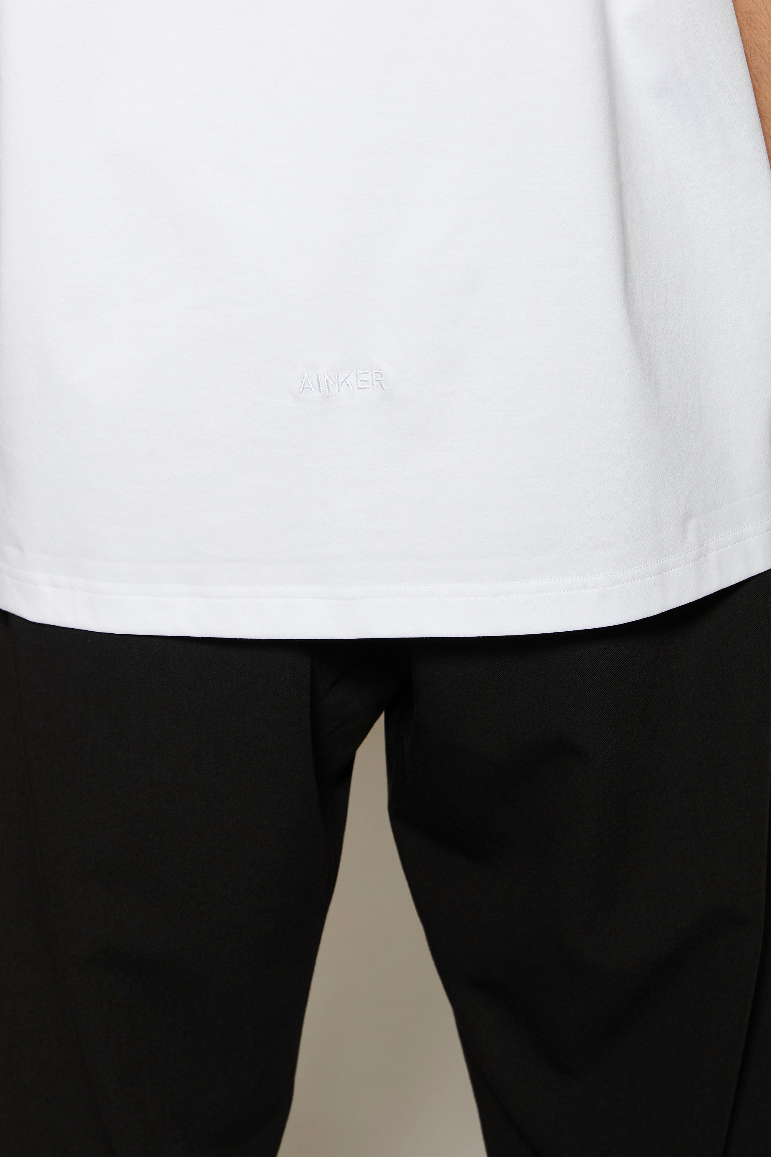 Raglan 249 White T-Shirt