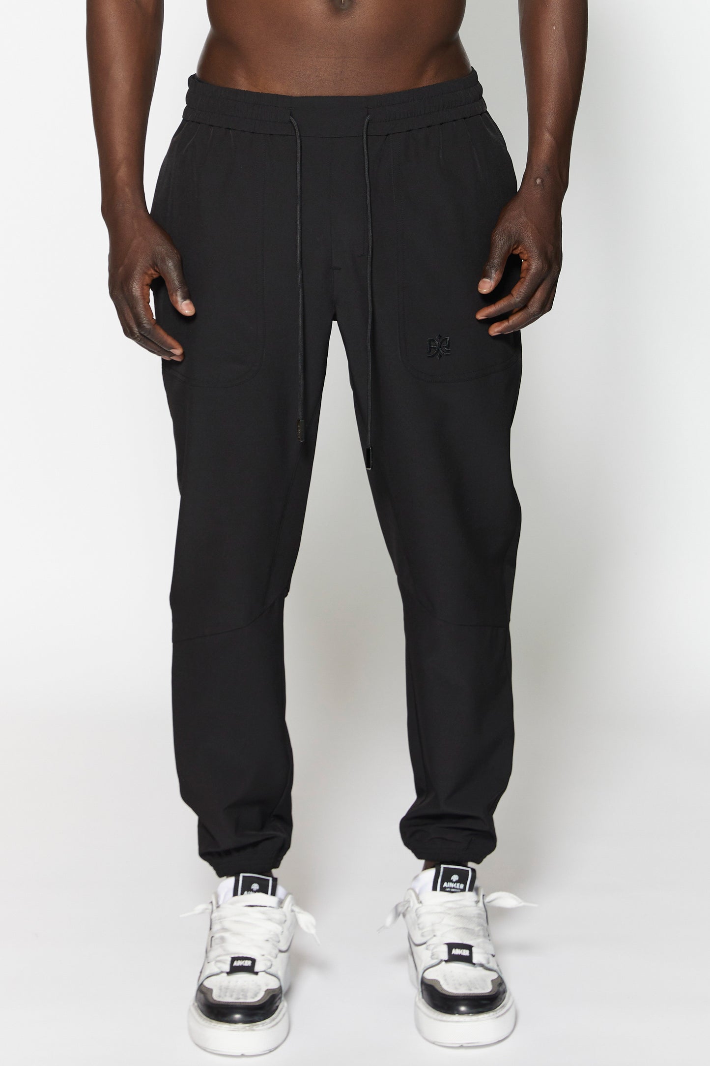 Backdoor Vintage Black White