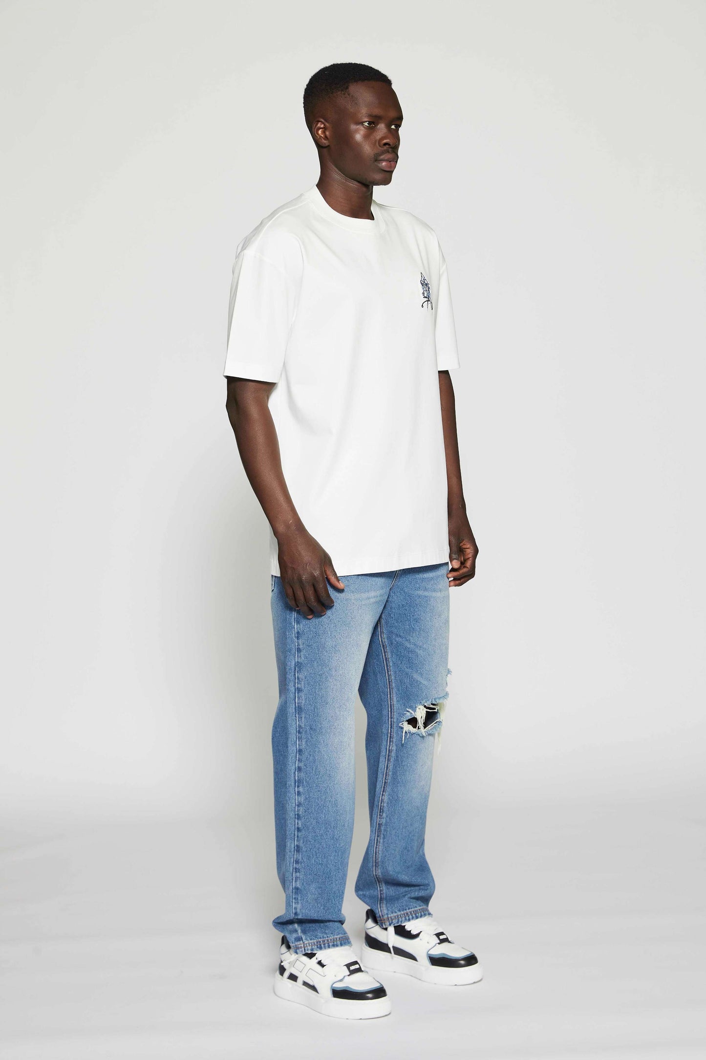 Cote d' Azur White T-Shirt