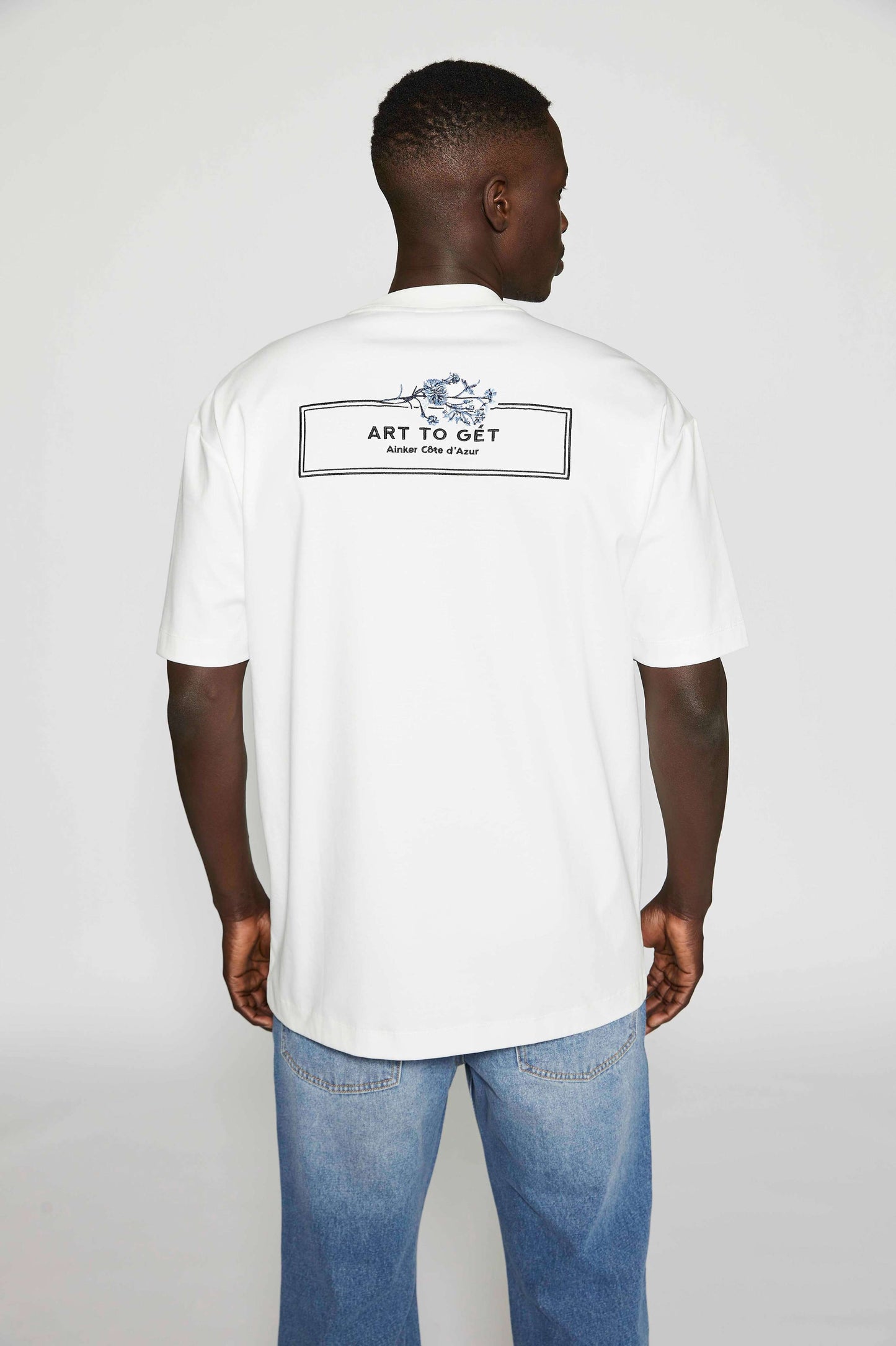 Cote d' Azur White T-Shirt
