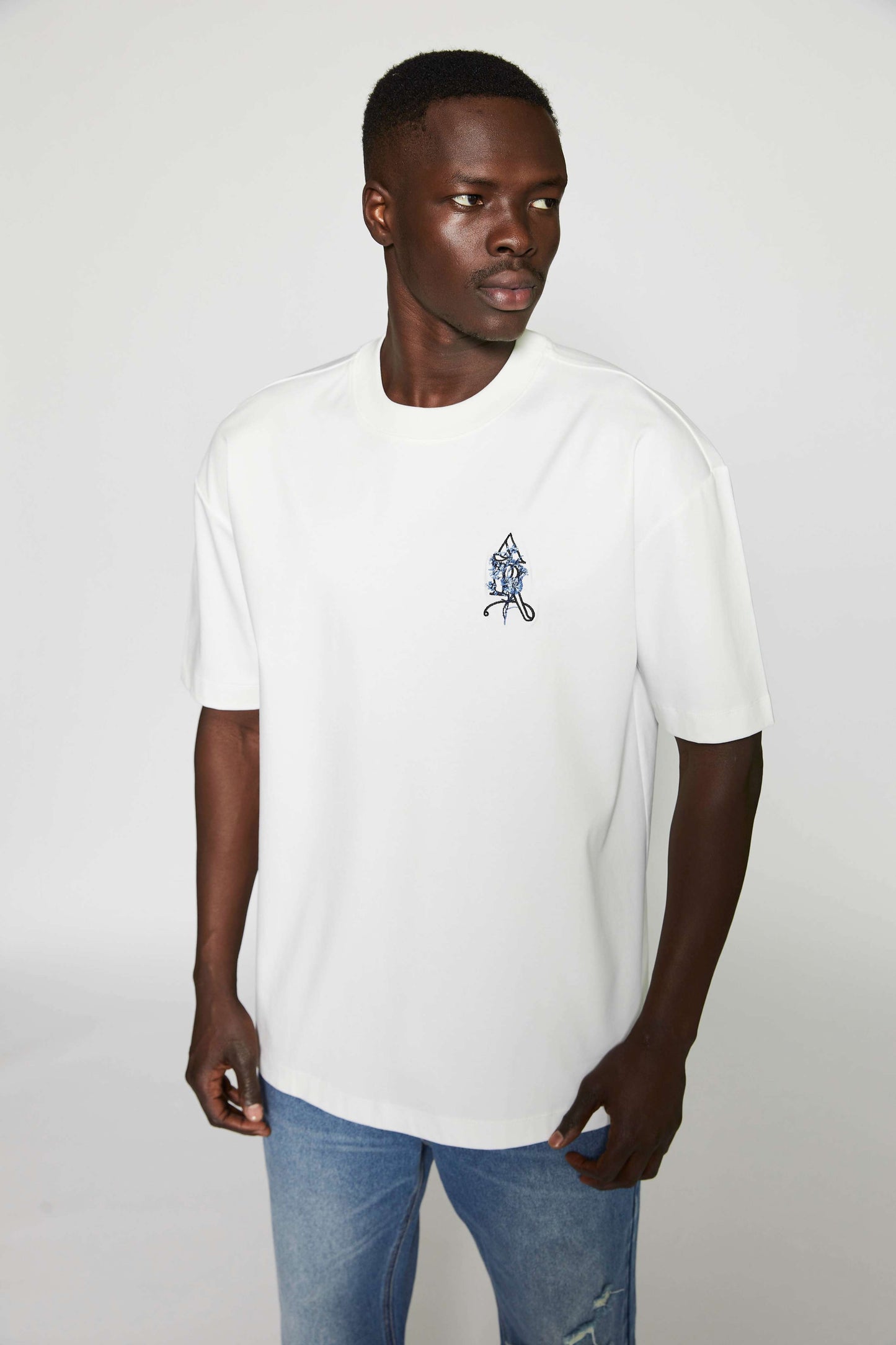 Cote d' Azur White T-Shirt