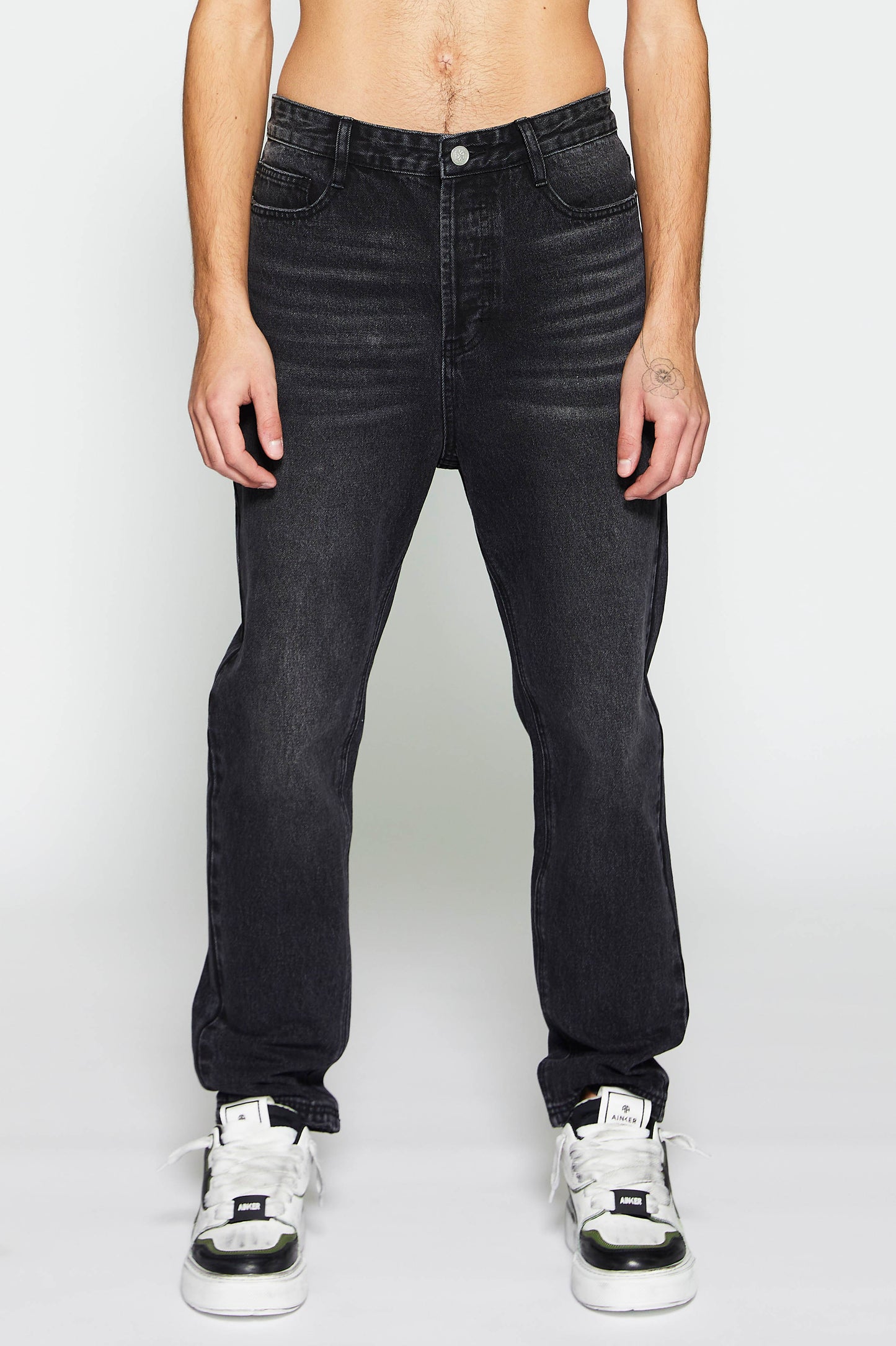 Rodeo Black 380 Regular Fit Jeans
