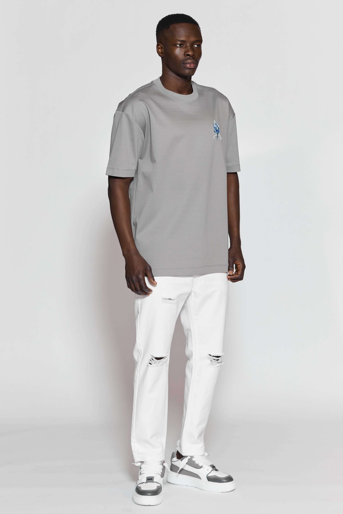 Cote d' Azur Gray T-Shirt