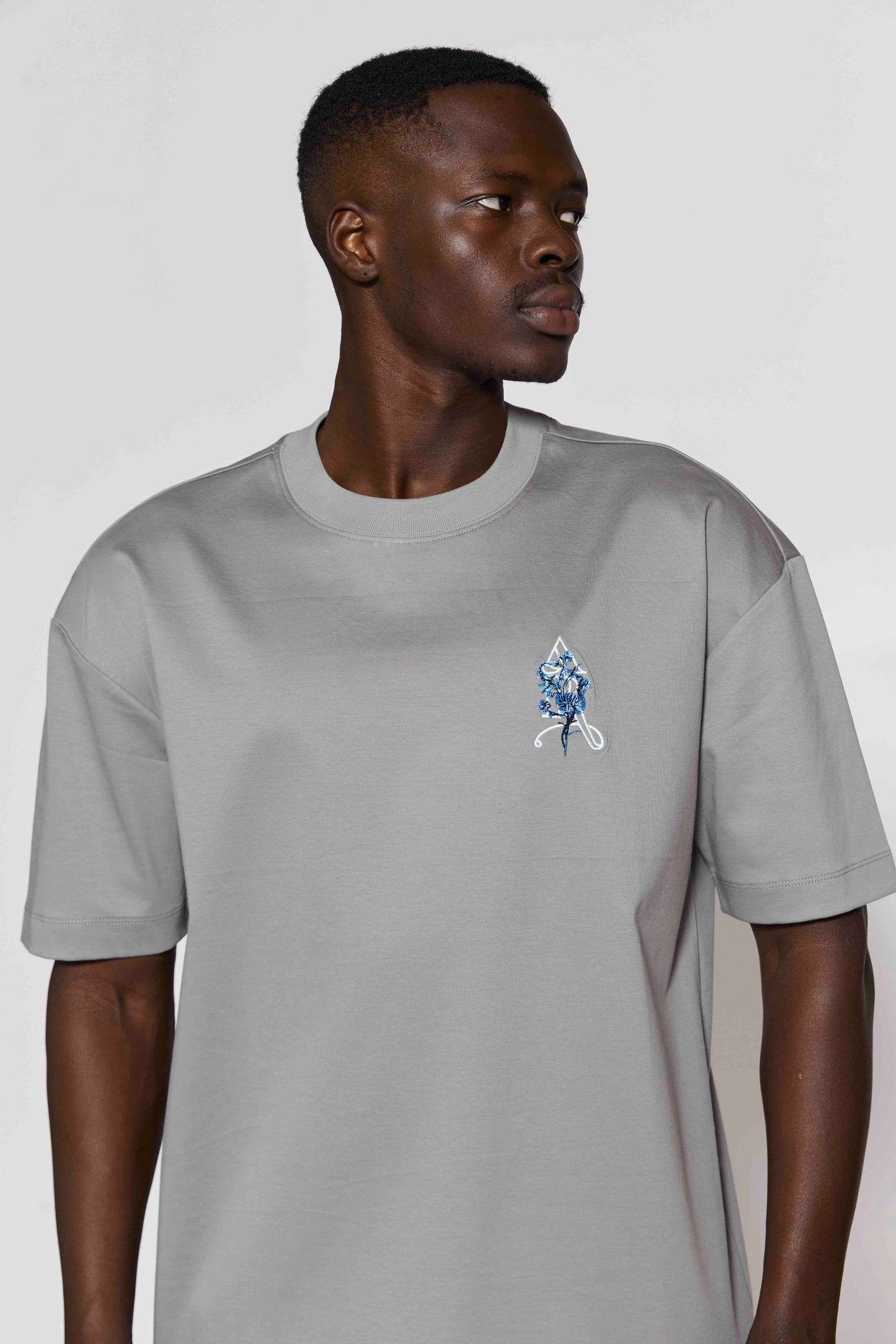 Cote d' Azur Gray T-Shirt