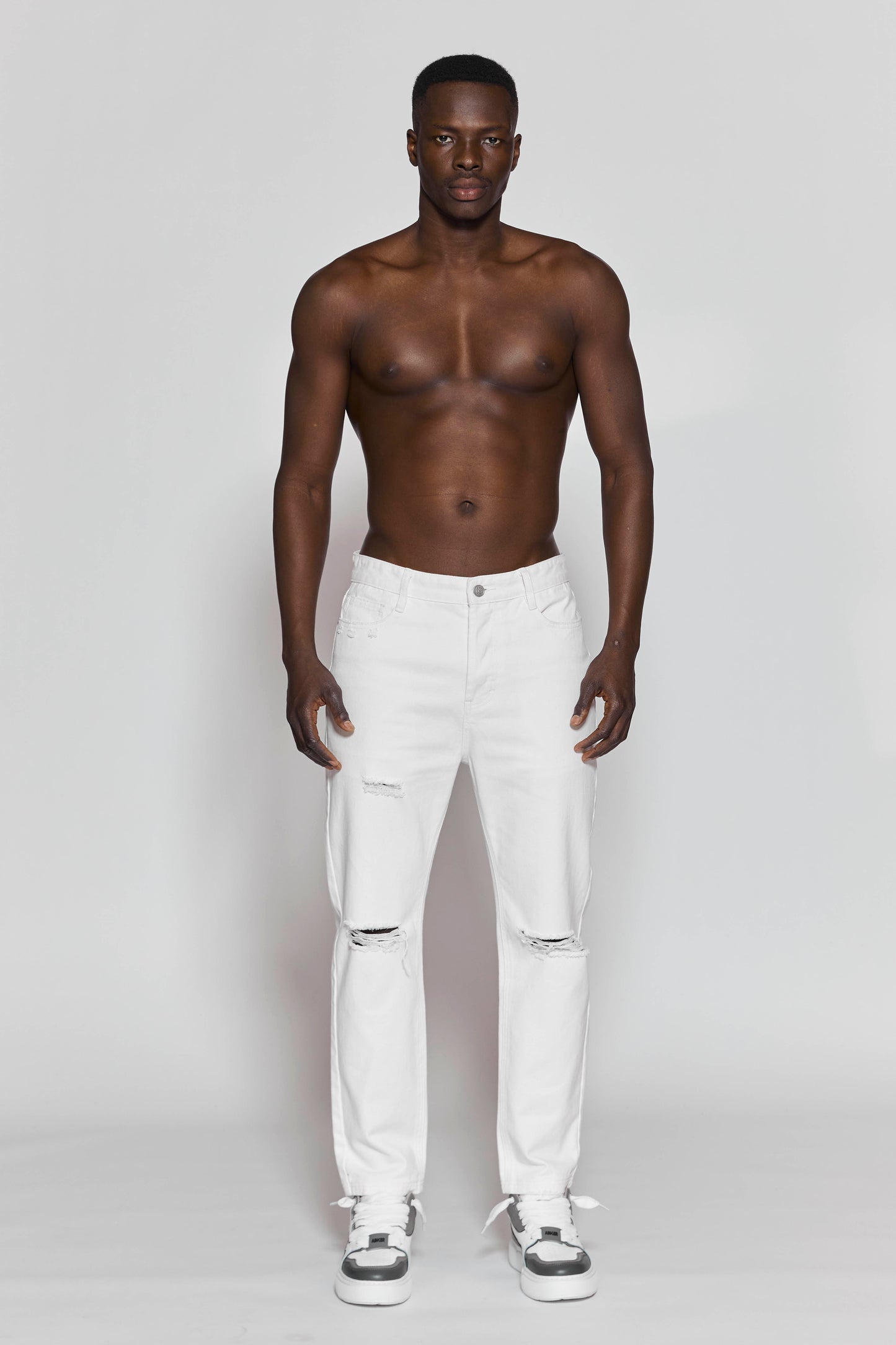 Rodeo White 380 Regular Fit Jeans