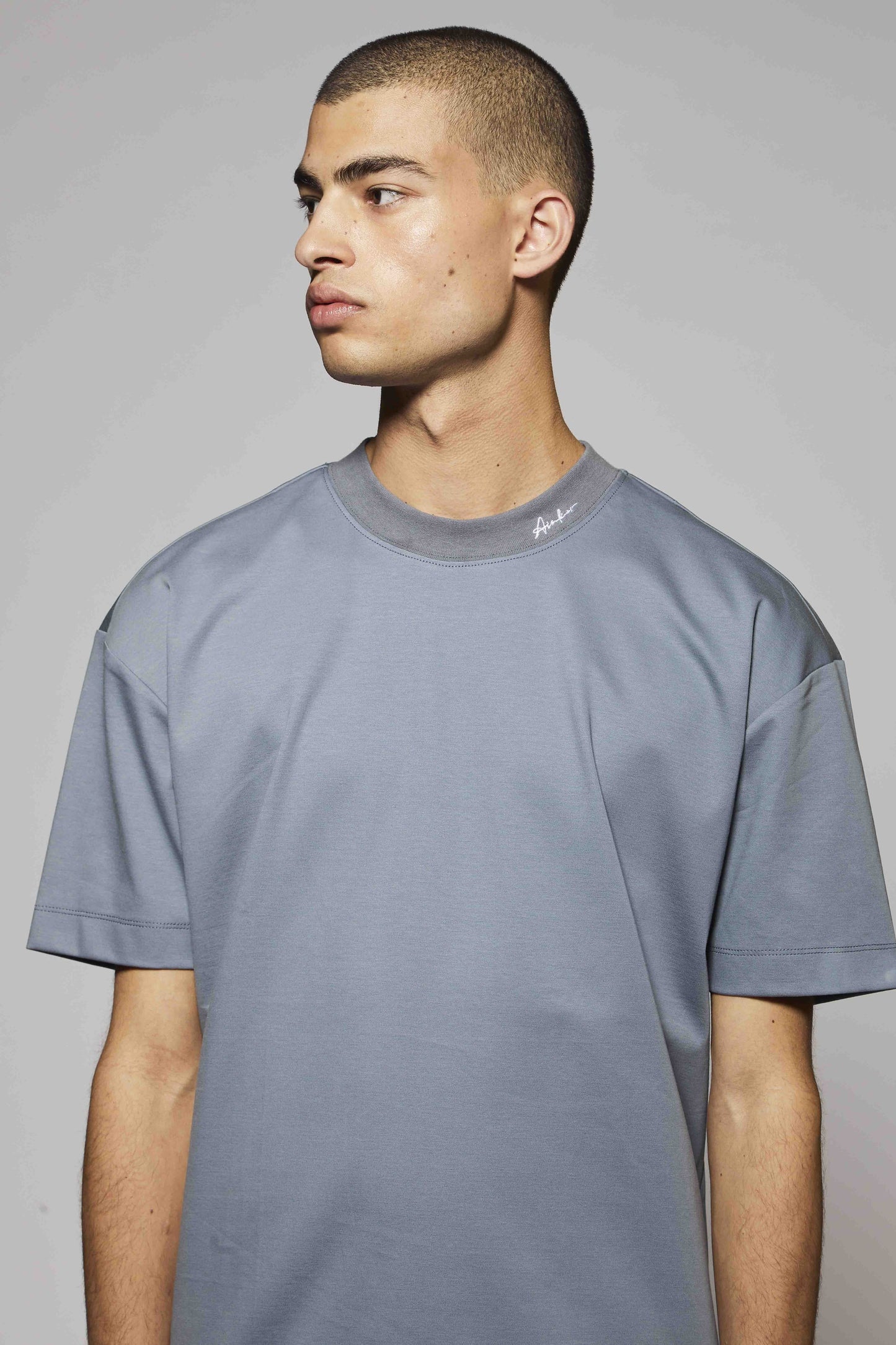 Neck 220 Gray T-Shirt
