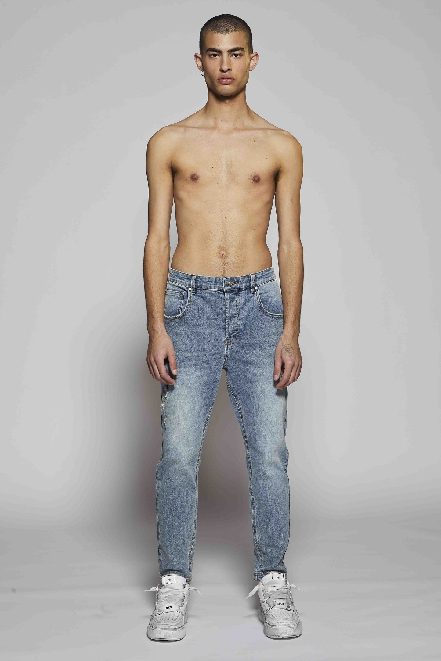 Burton Blue 381 Slim Fit Jeans
