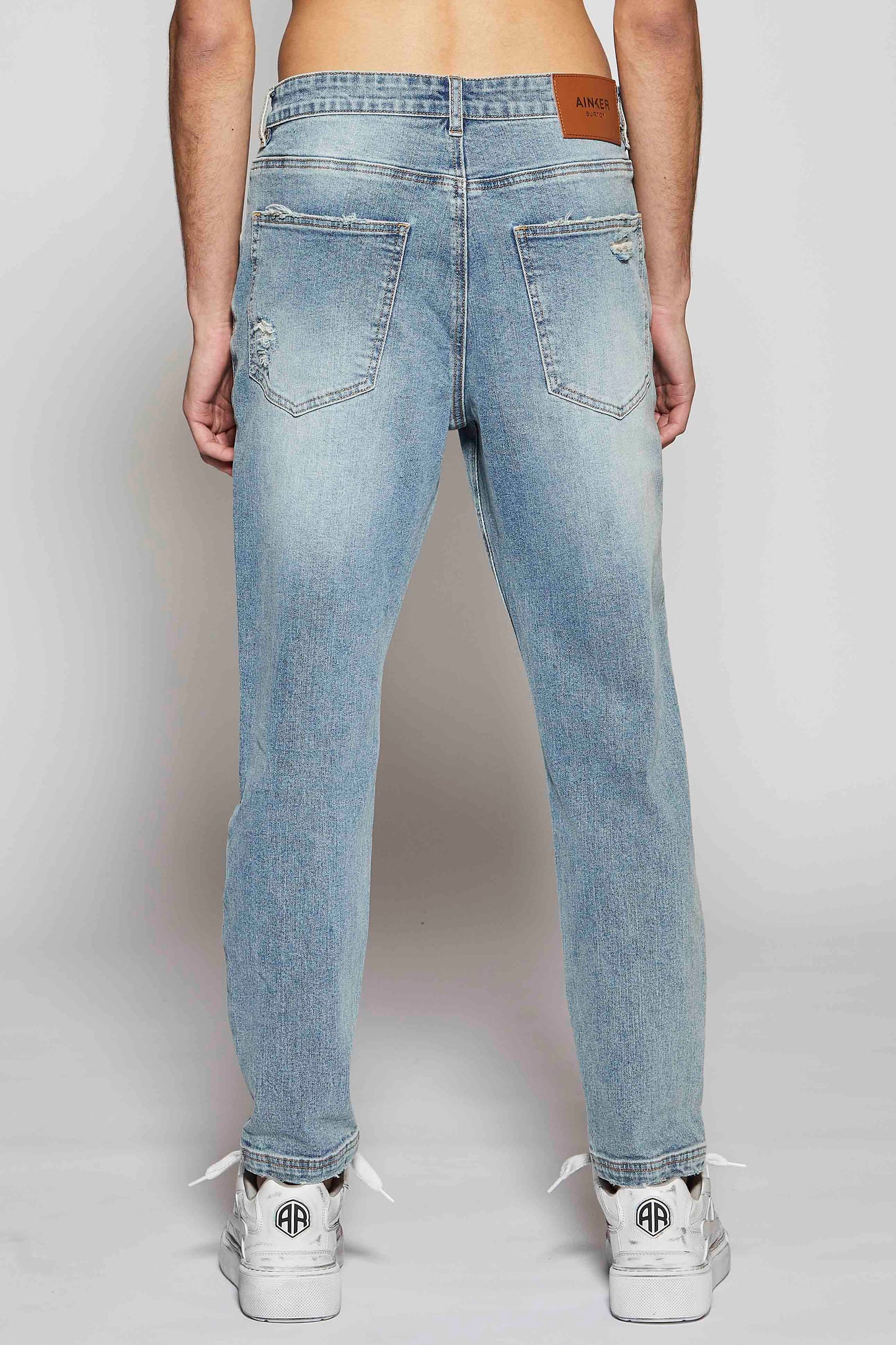 Burton Blue 381 Slim Fit Jeans