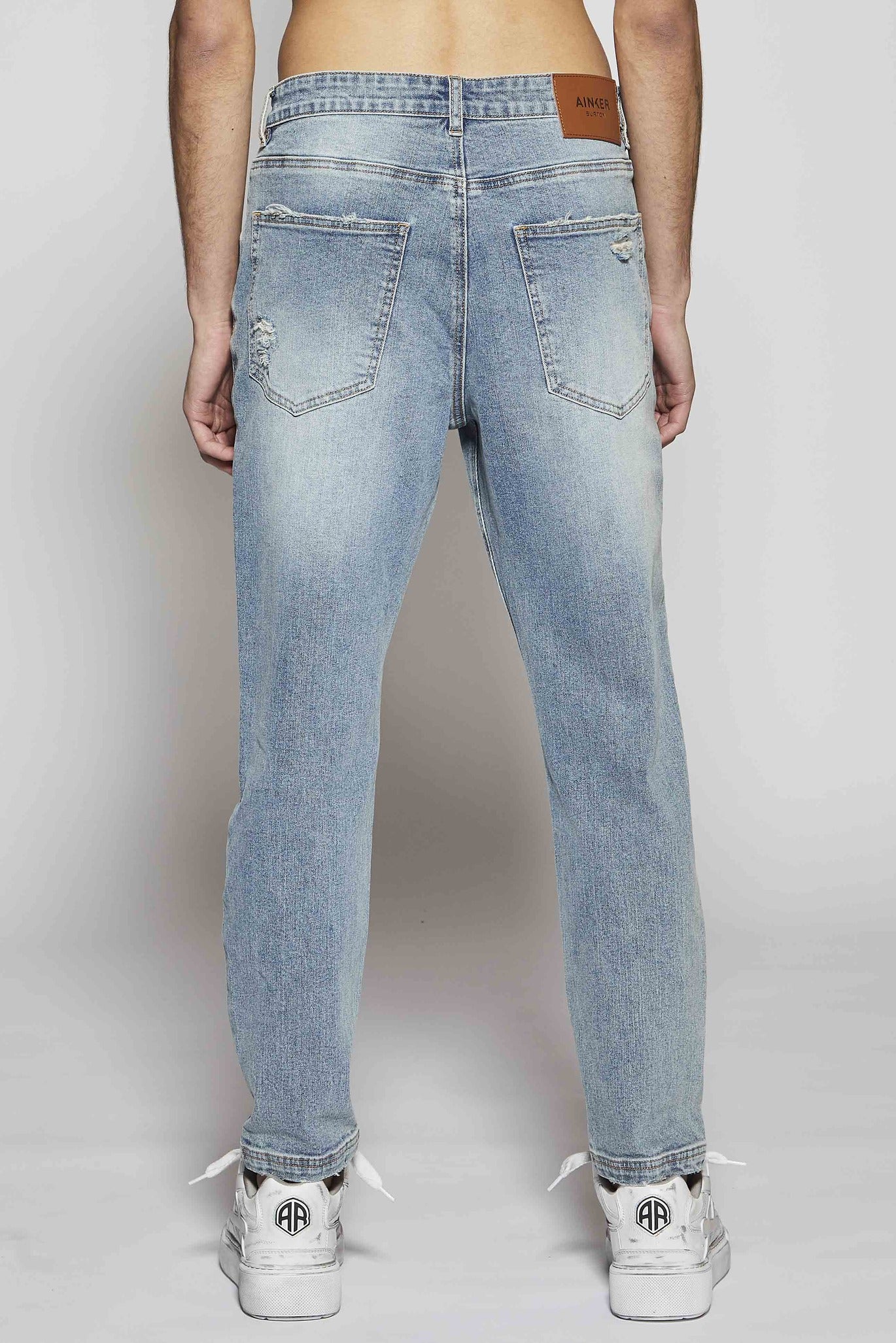 Burton Blue 381 Slim Fit Jeans