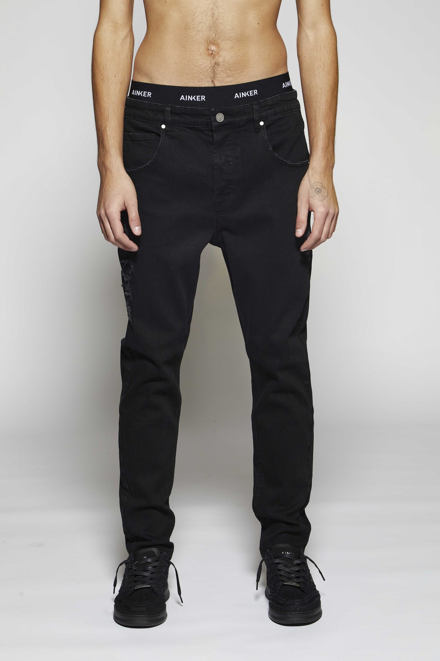 Burton Black 381 Slim Fit Jeans