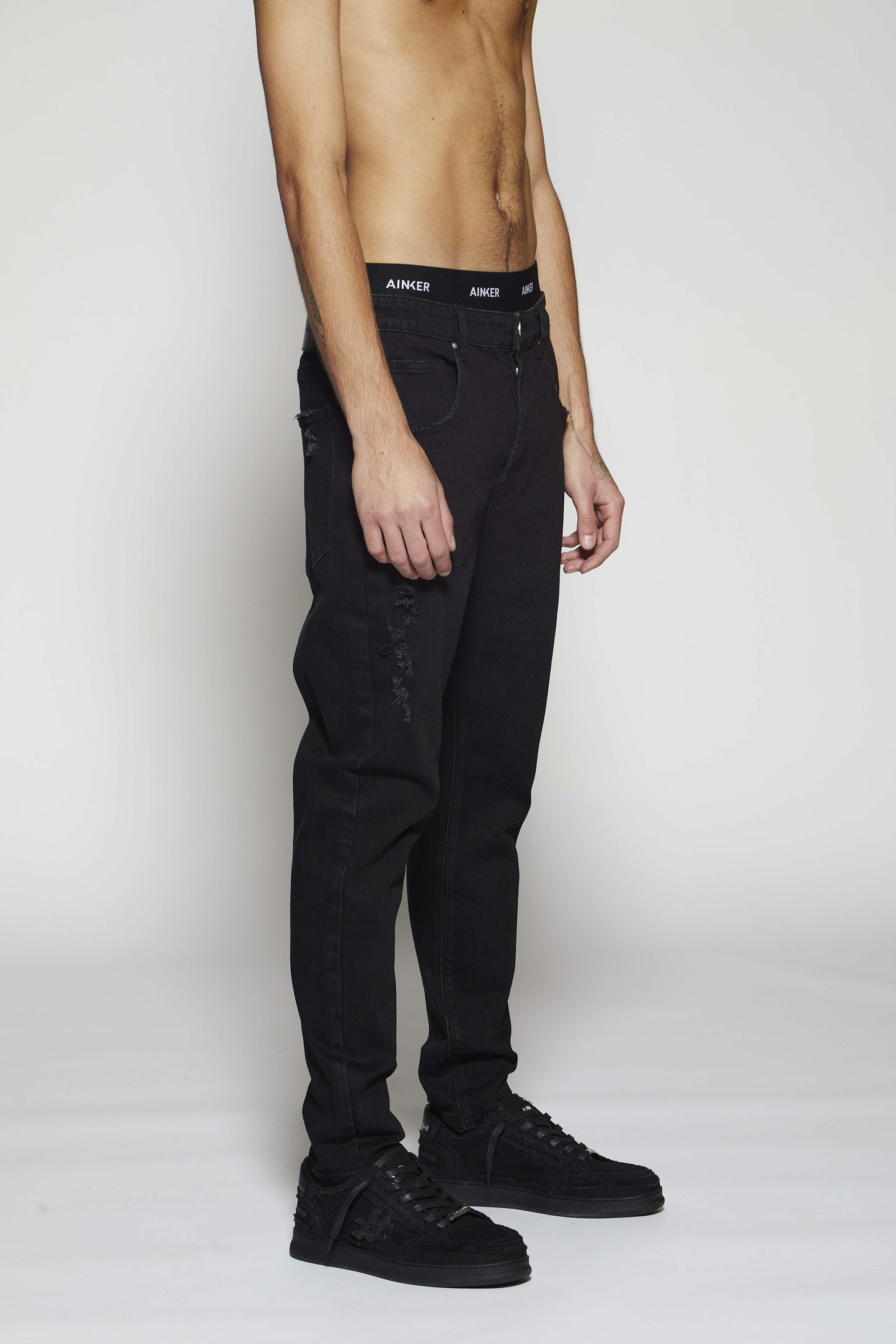 Burton Black 381 Slim Fit Jeans