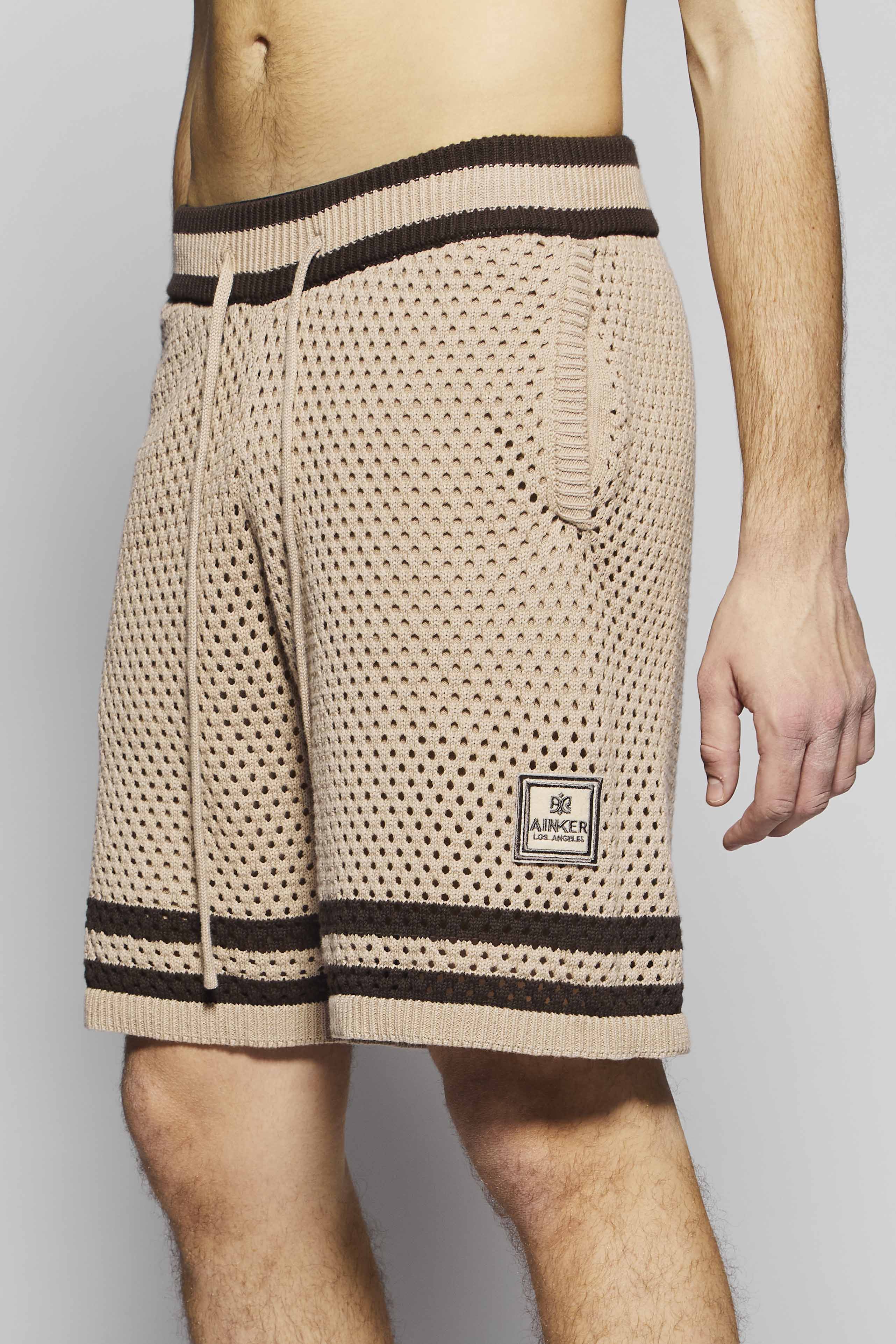 Mocha Mesh Short Pant